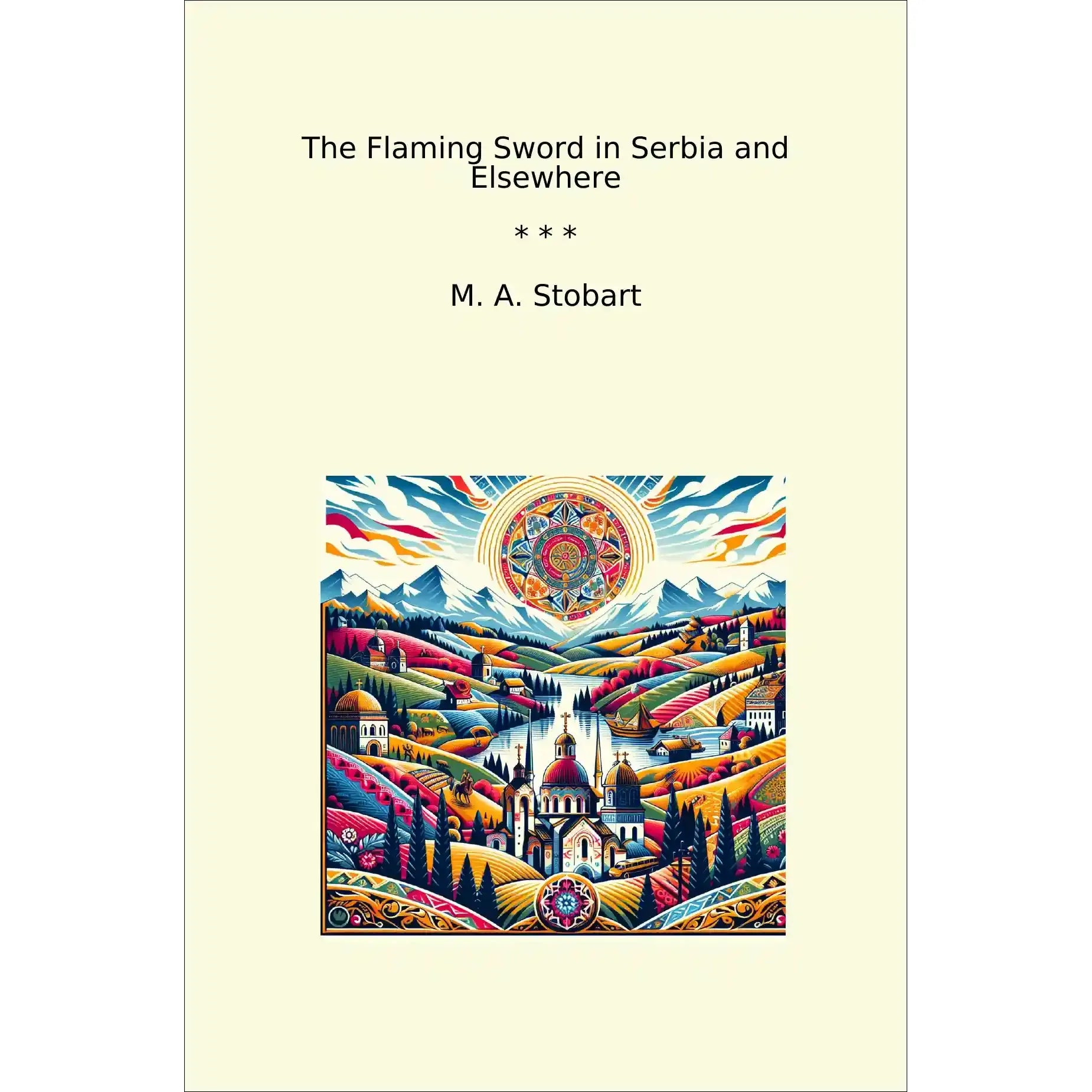 Book cover The Flaming Sword in Serbia and Elsewhere