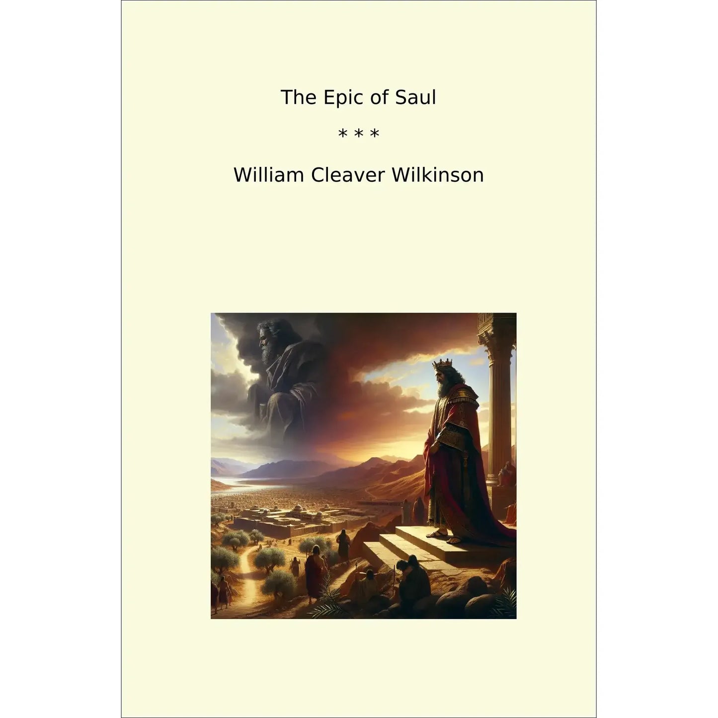 Book cover The Epic of Saul