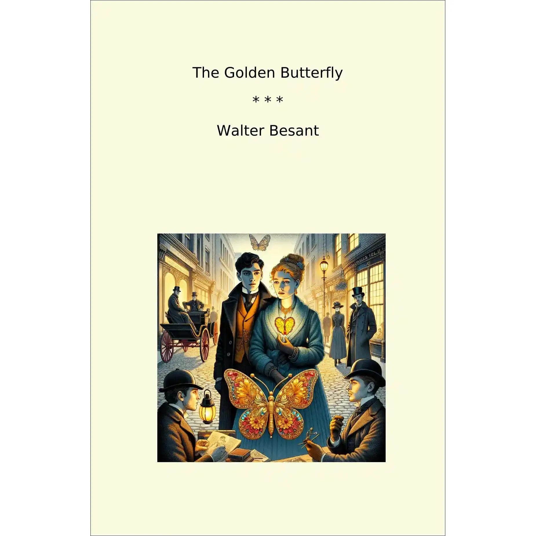 Book cover The Golden Butterfly