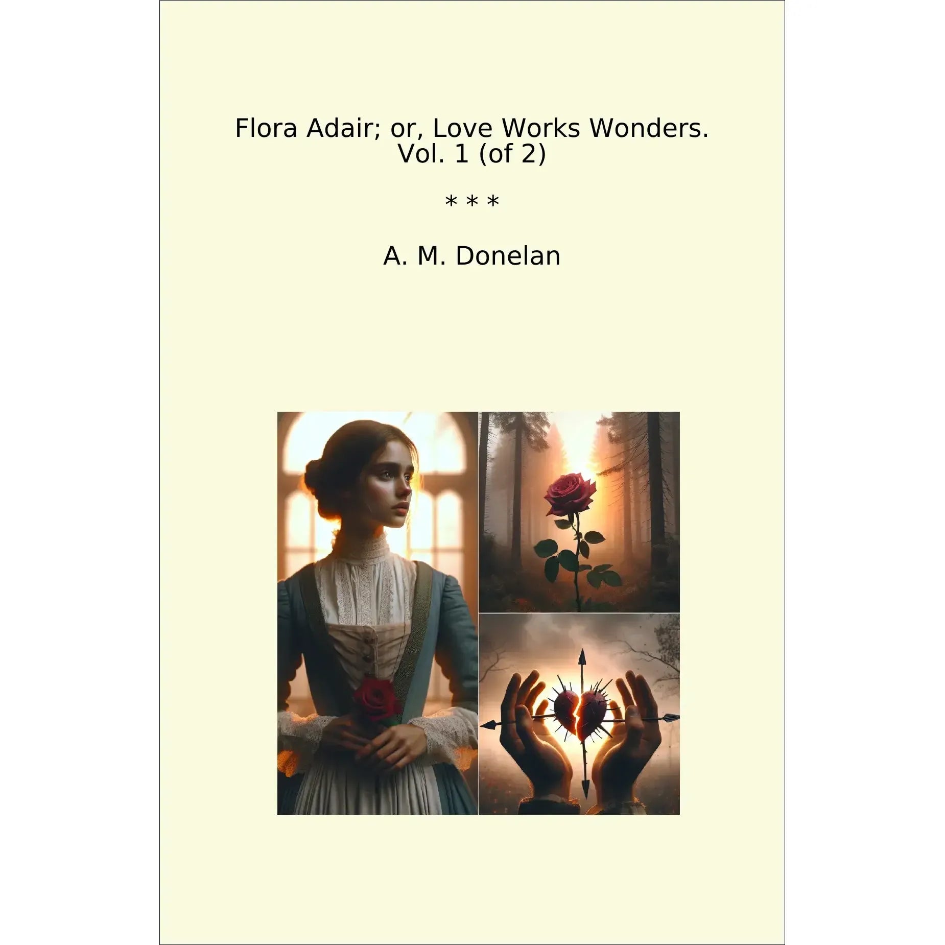 Book cover Flora Adair; or, Love Works Wonders. Vol. 1 (of 2)