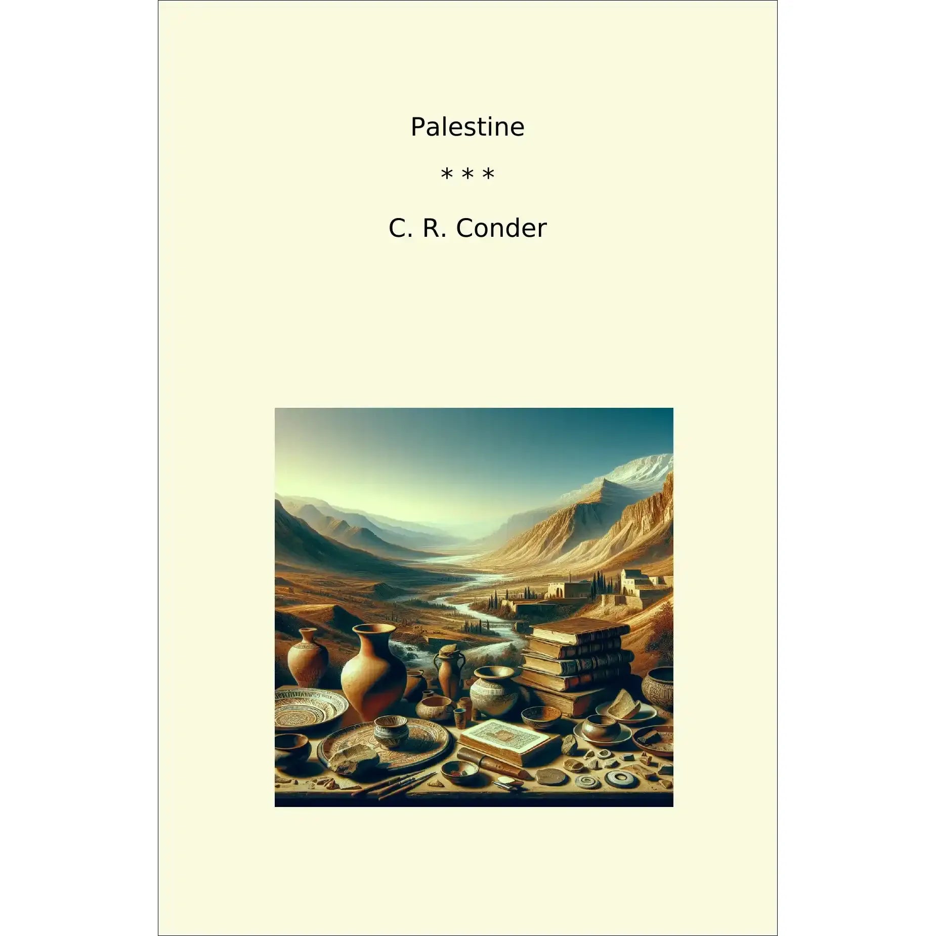 Book cover Palestine