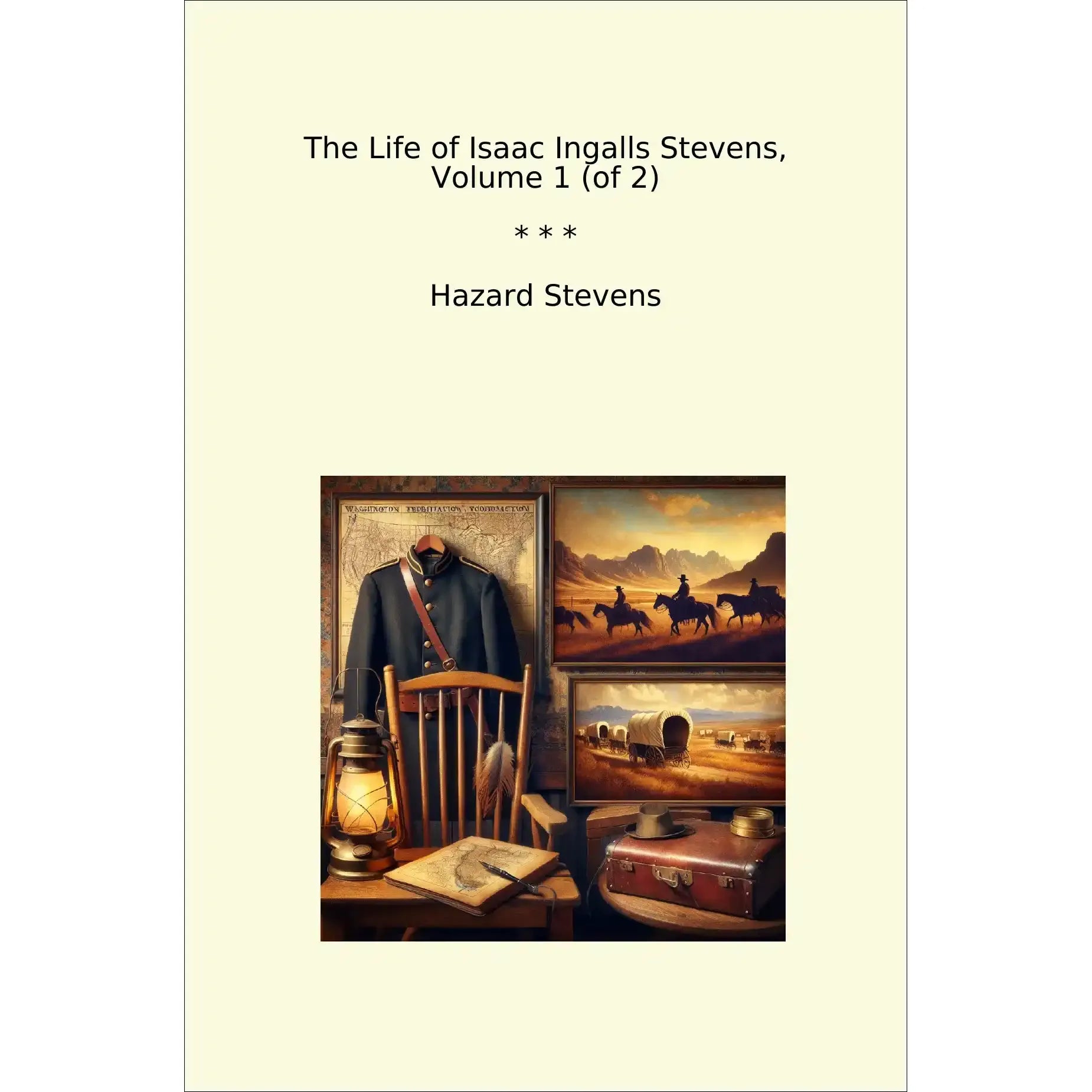 Book cover The Life of Isaac Ingalls Stevens, Volume 1 (of 2)