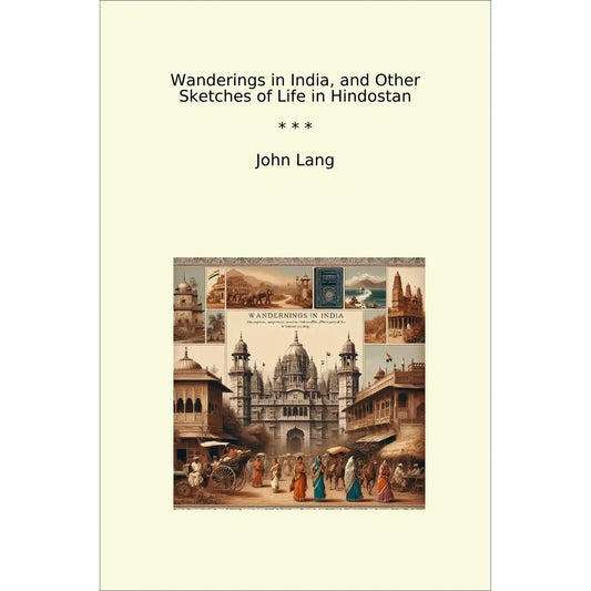 Book cover Wanderings in India, and Other Sketches of Life in Hindostan