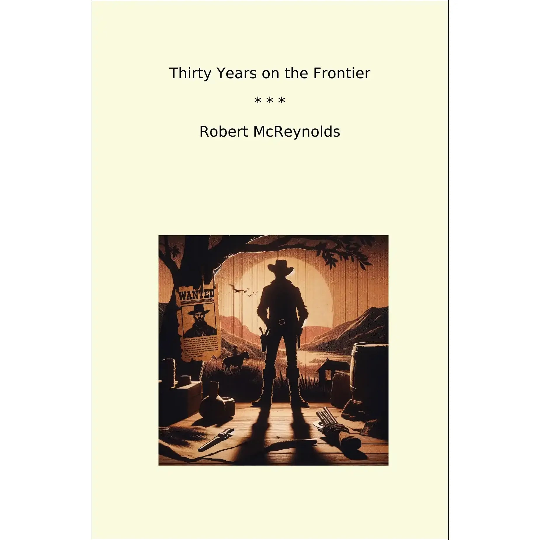 Book cover Thirty Years on the Frontier