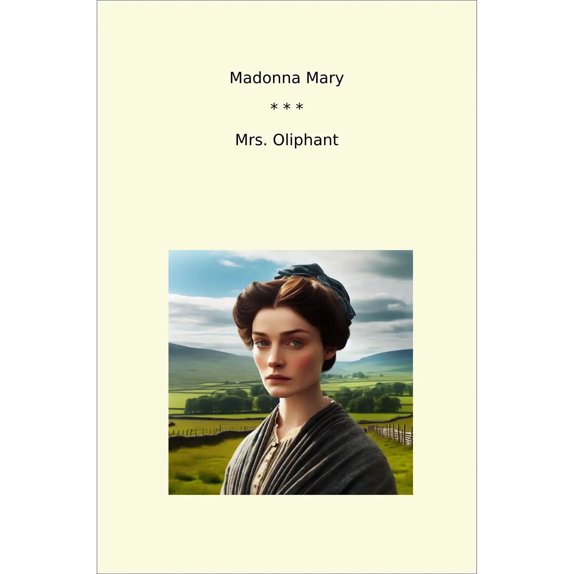 Book cover Madonna Mary