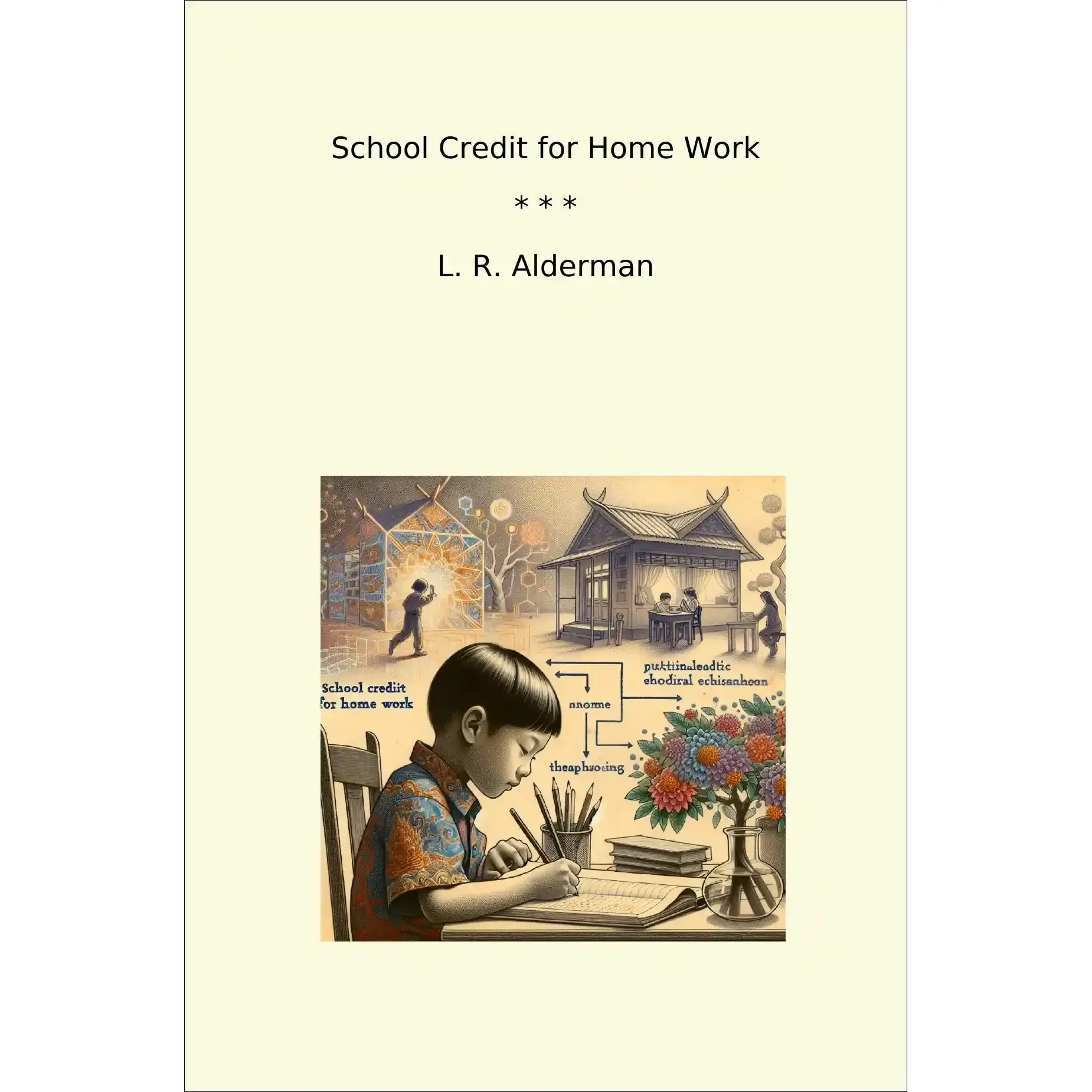 Book cover School Credit for Home Work