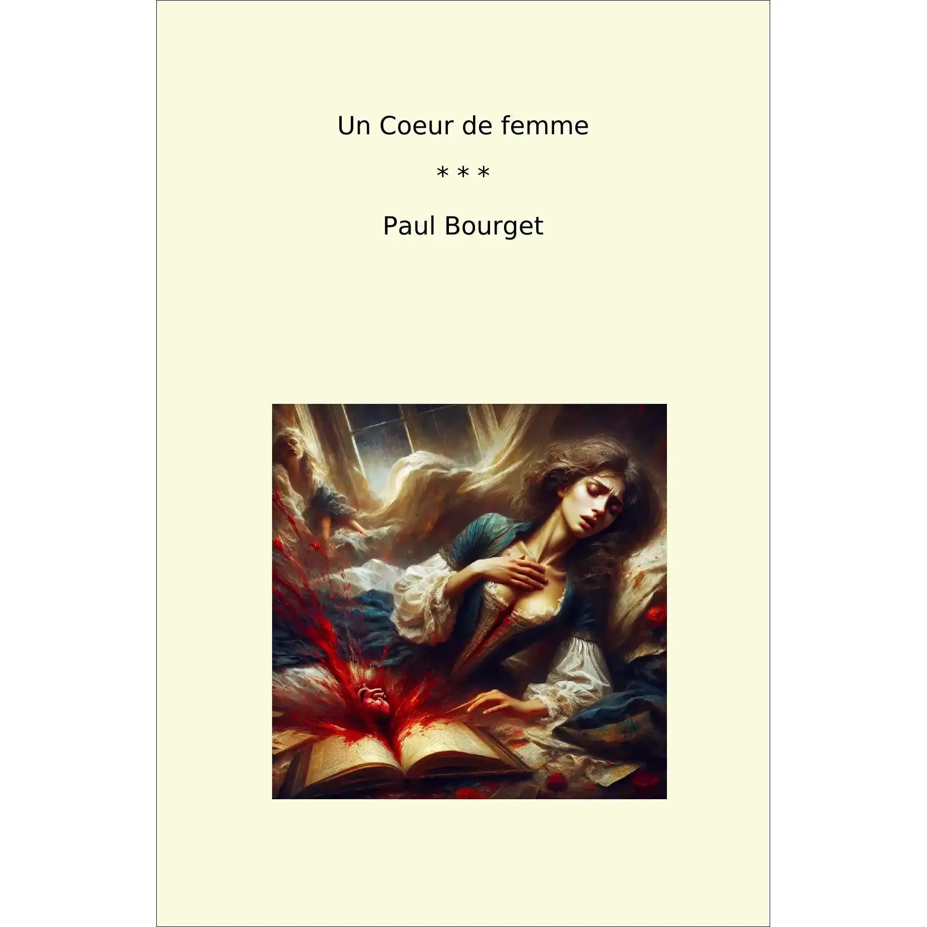 Book cover Un Coeur de femme