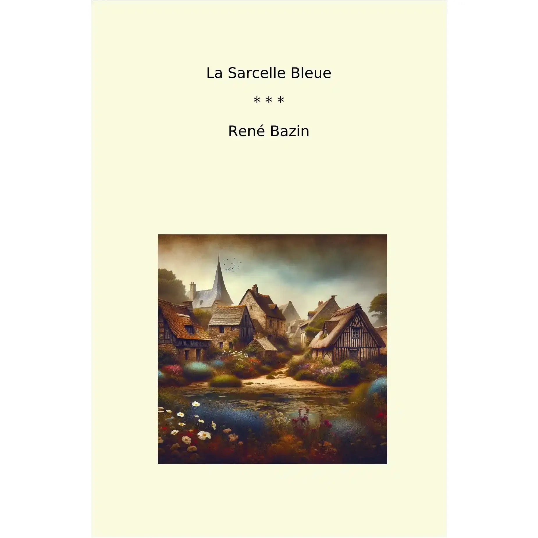 Book cover La Sarcelle Bleue