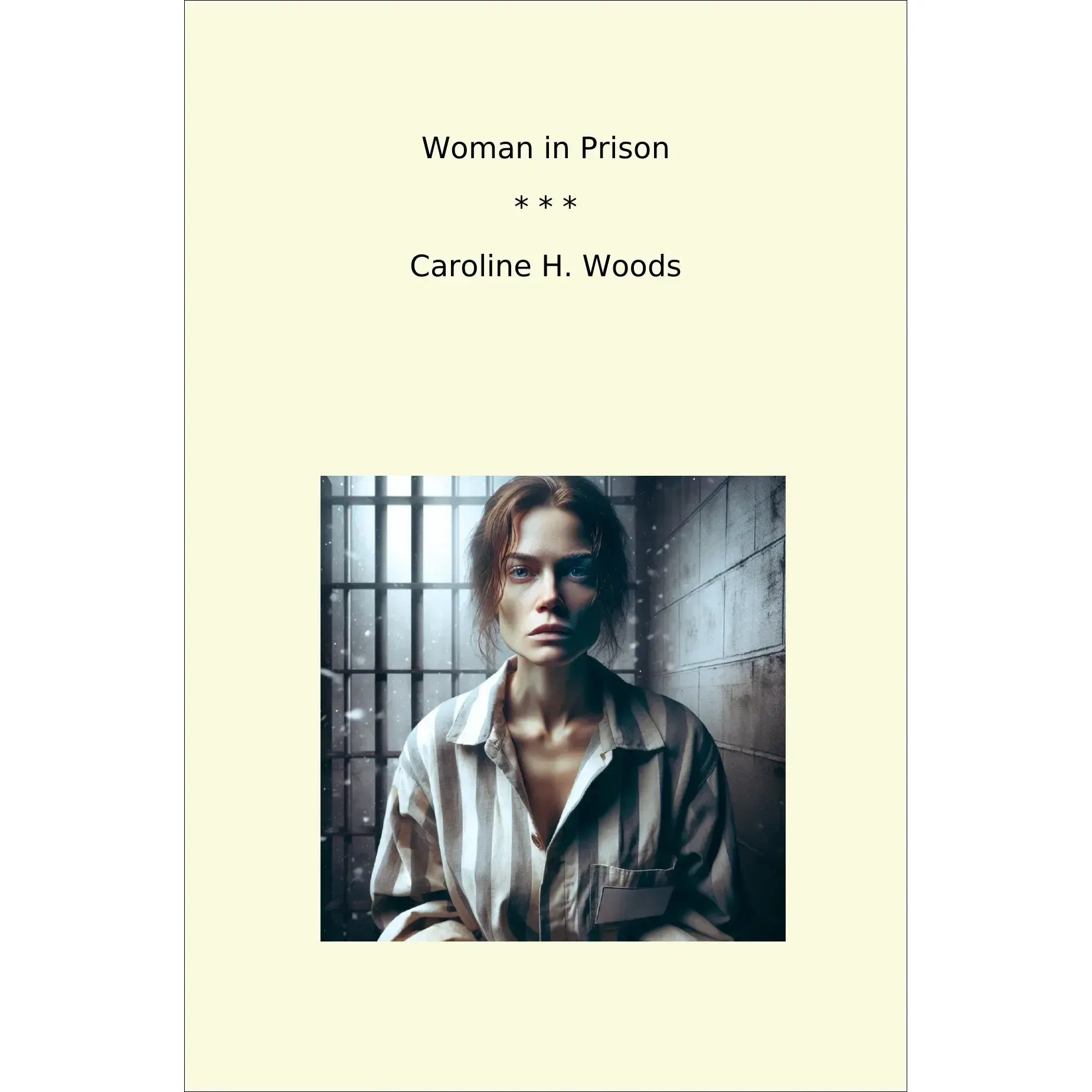 Book cover Woman in Prison