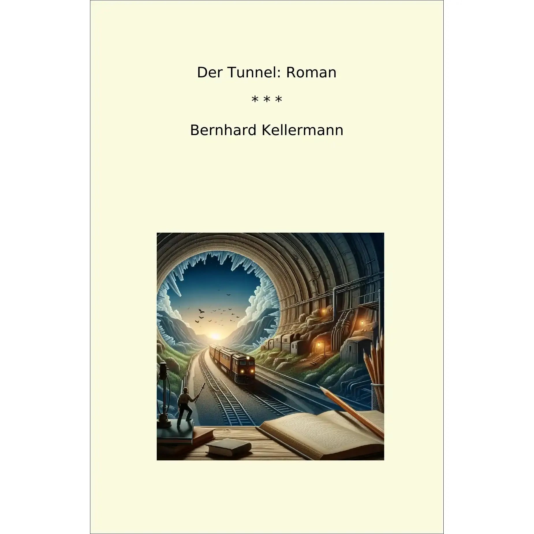 Book cover Der Tunnel: Roman