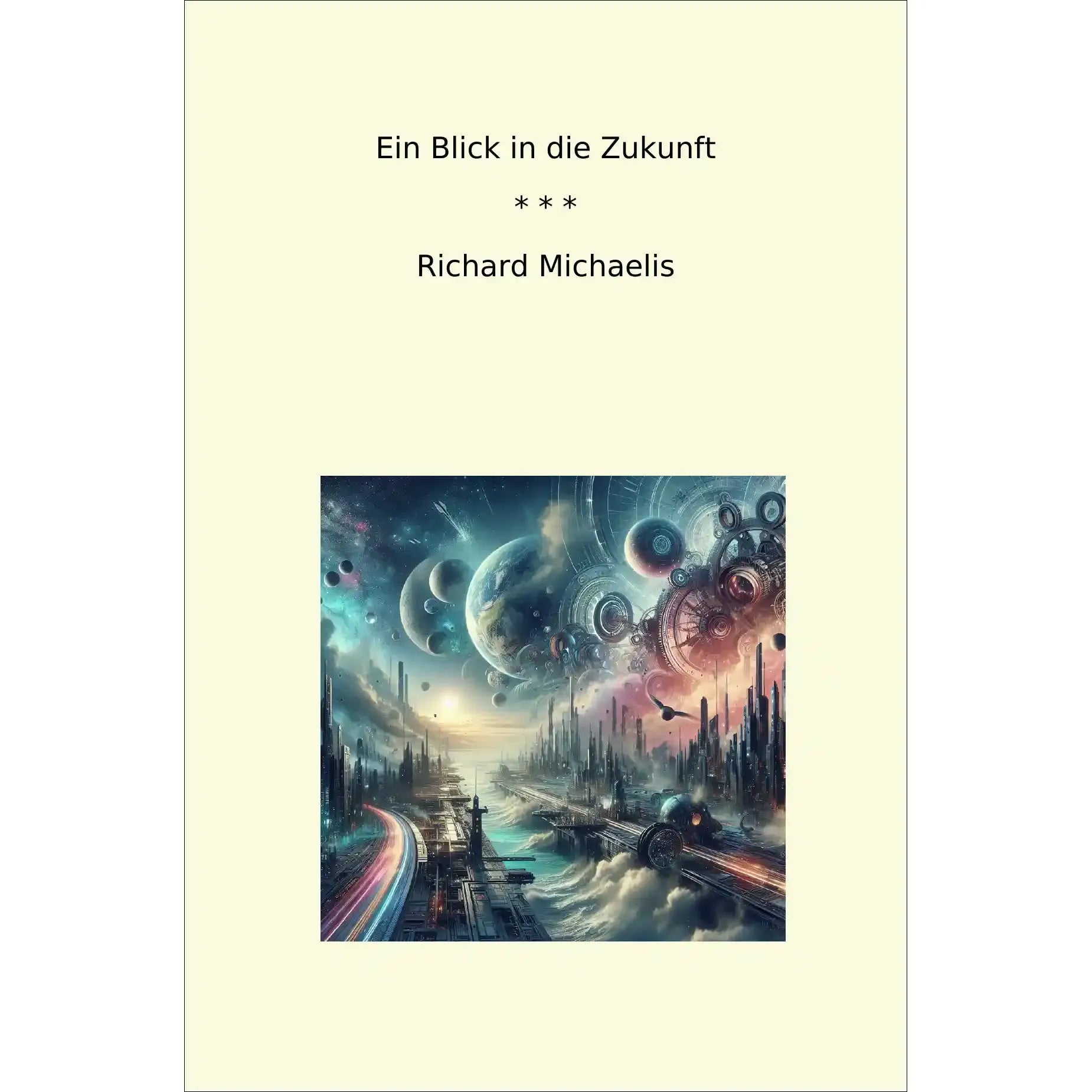 Book cover Ein Blick in die Zukunft