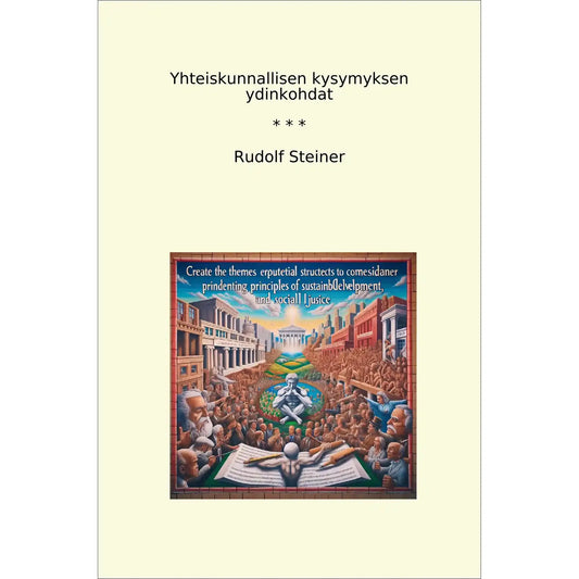 Book cover Yhteiskunnallisen kysymyksen ydinkohdat