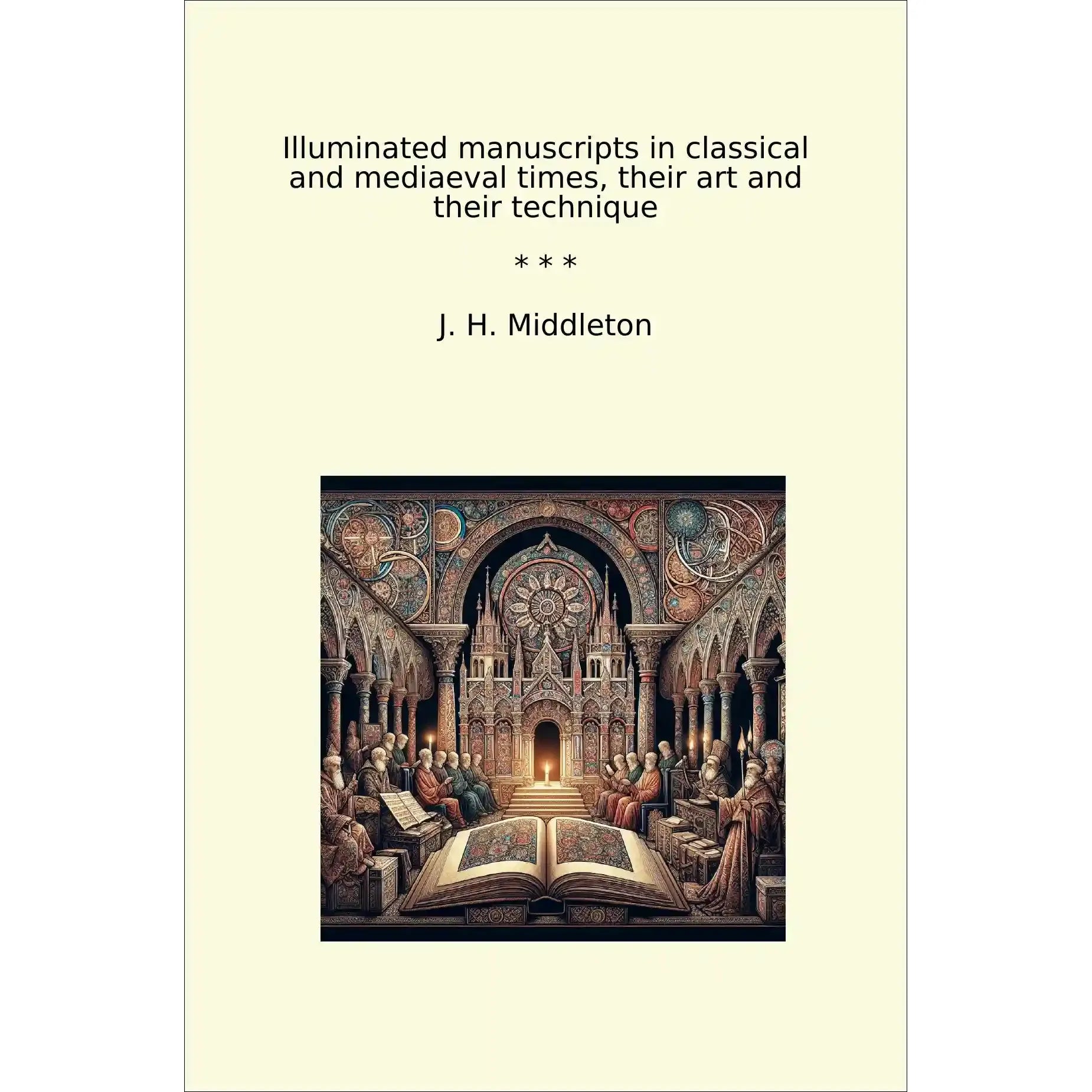 Book cover Illuminated manuscripts in classical and mediaeval times, their art and their technique