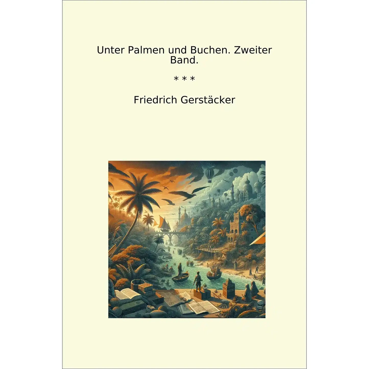 Book cover Unter Palmen und Buchen. Zweiter Band.