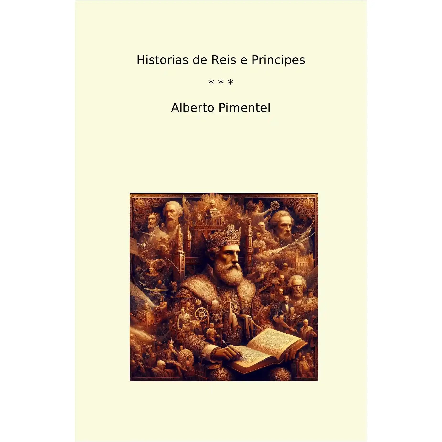 Book cover Historias de Reis e Principes