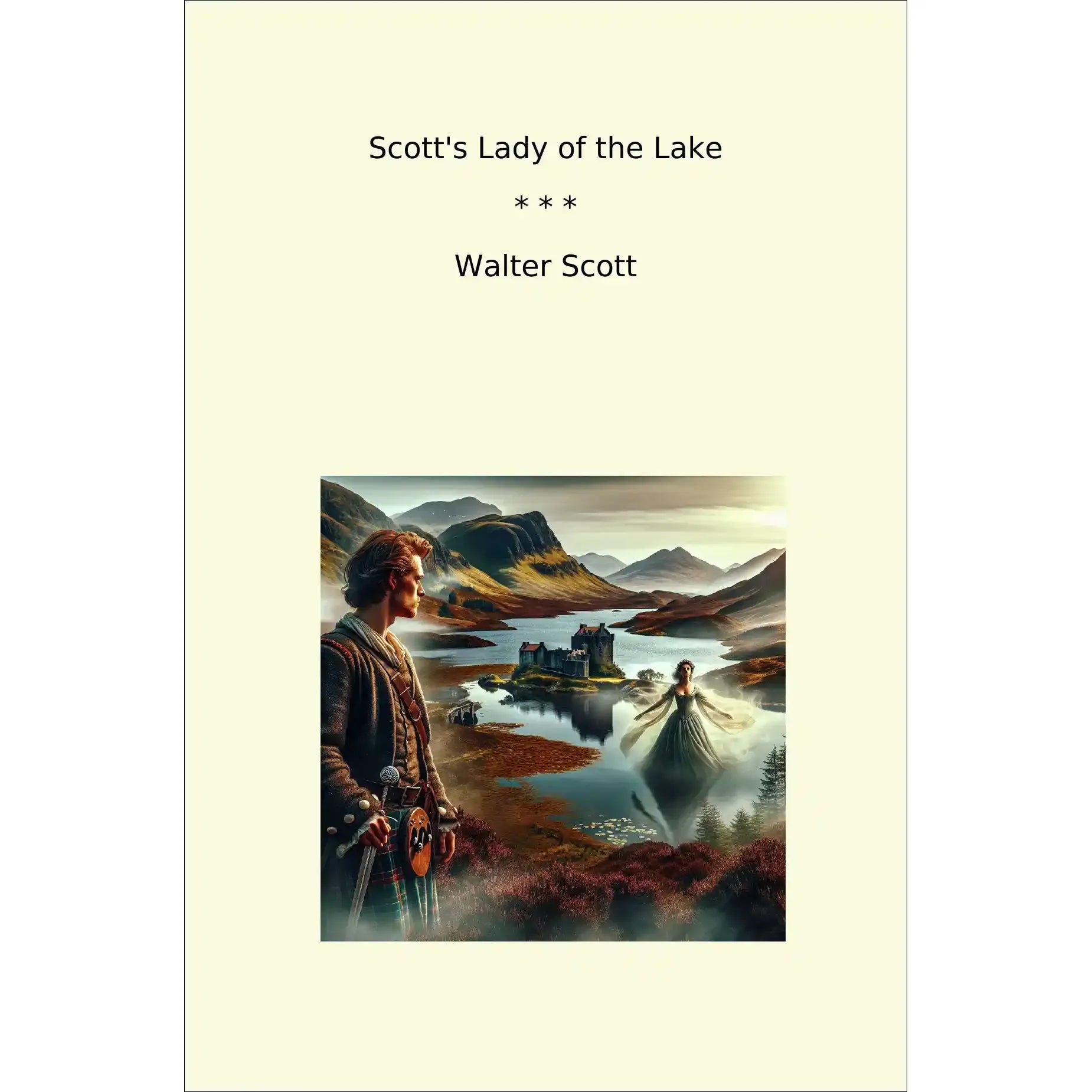 Book cover Scott's Lady of the Lake