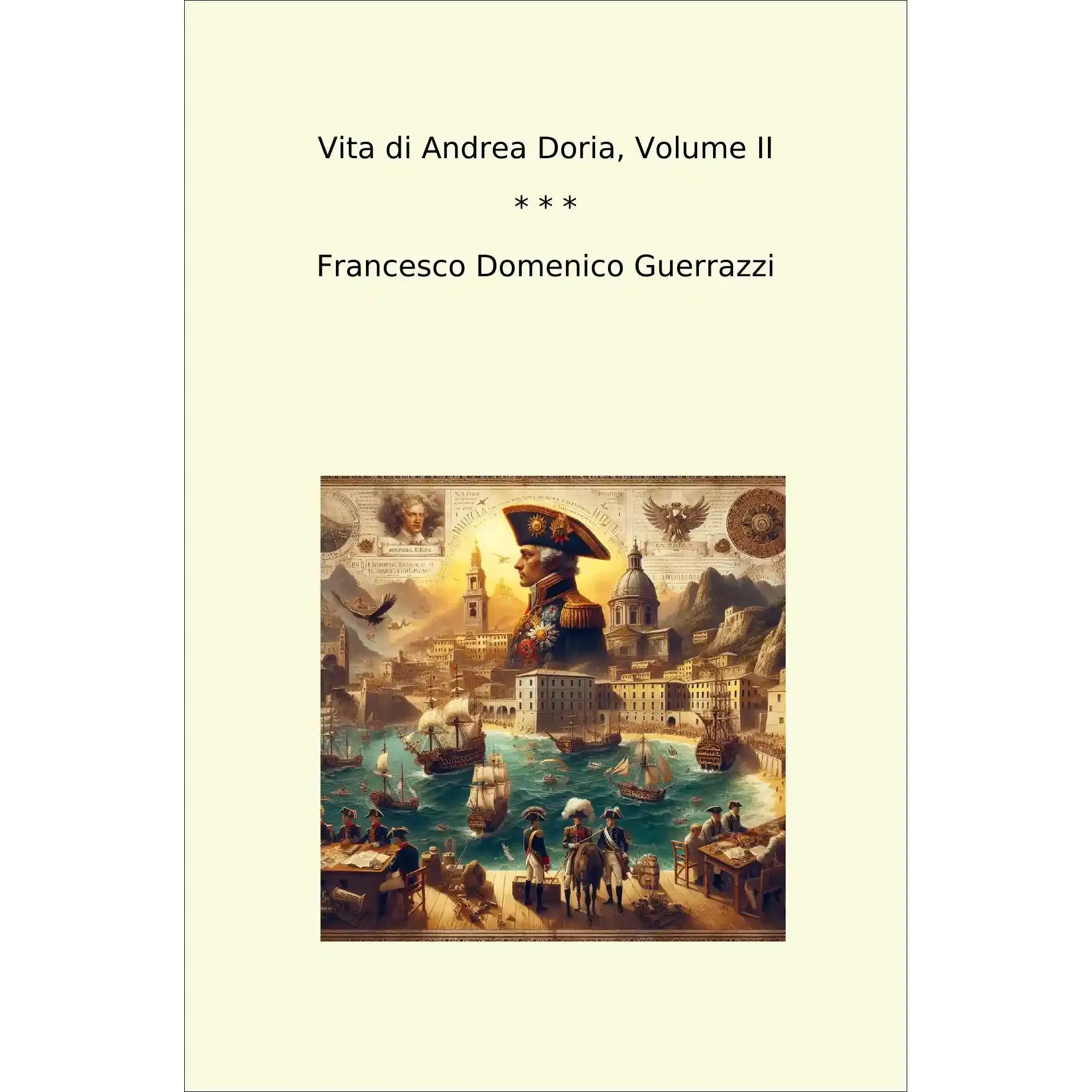 Book cover Vita di Andrea Doria, Volume II