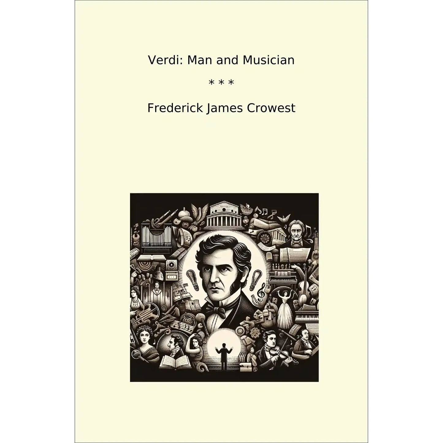 Book cover Verdi: Man and Musician