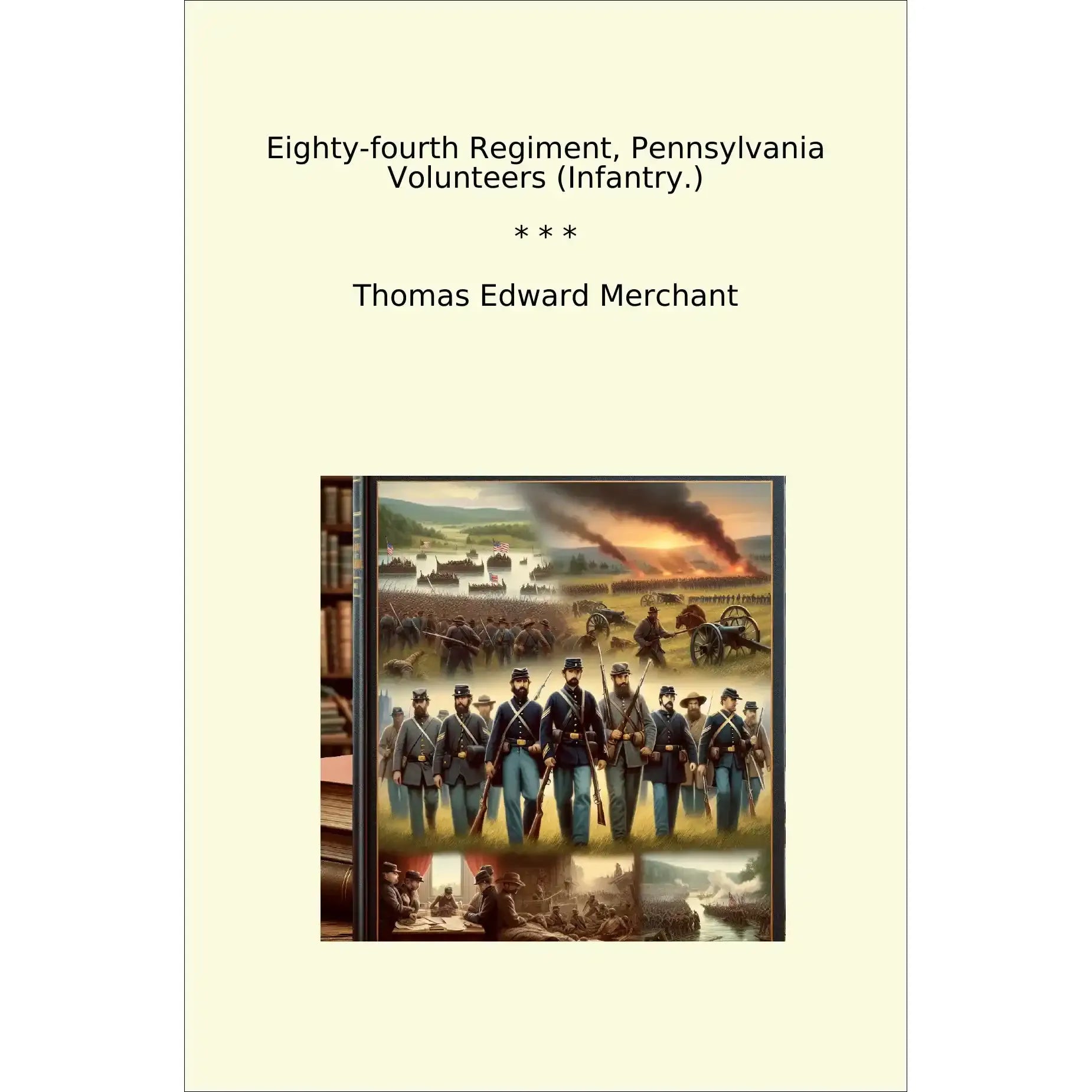 Book cover Eighty-fourth Regiment, Pennsylvania Volunteers (Infantry.)