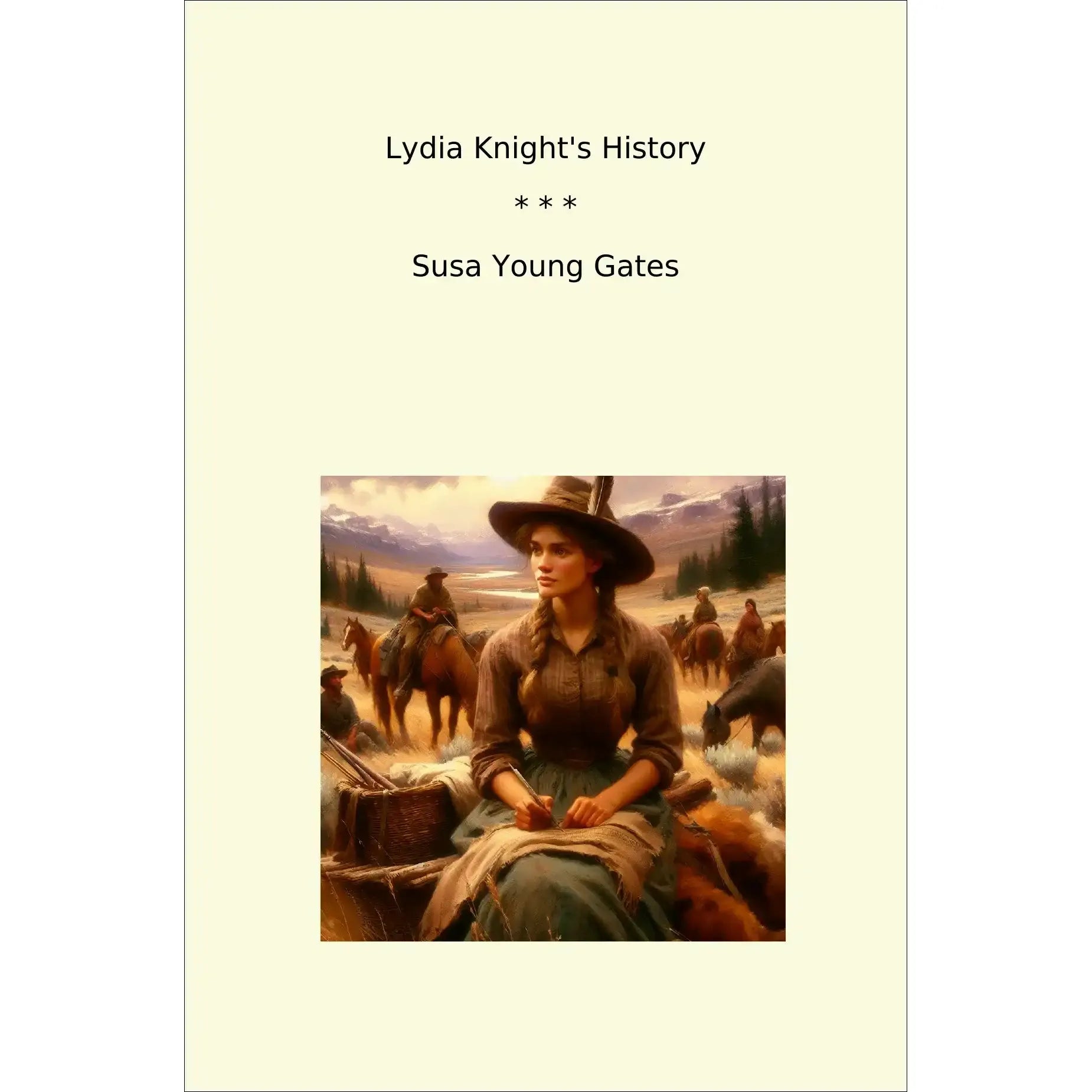 Book cover Lydia Knight's History