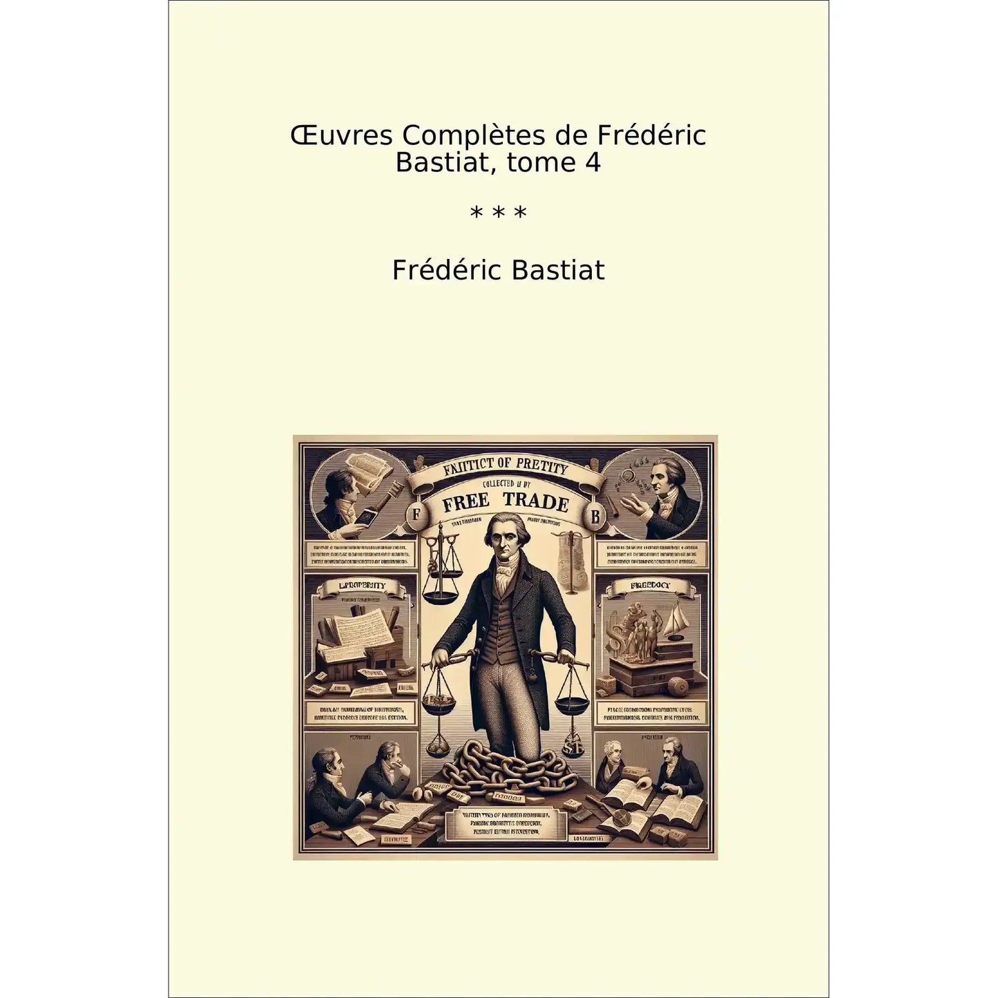 Book cover Œuvres Complètes de Frédéric Bastiat, tome 4