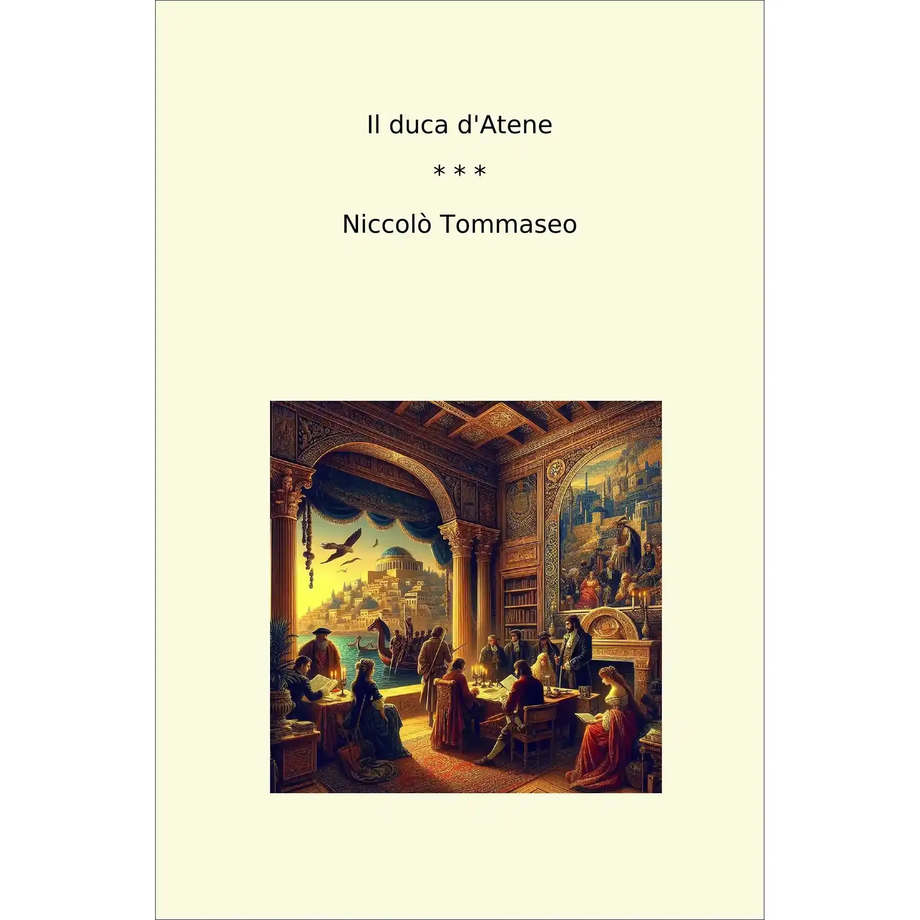 Book cover Il duca d'Atene
