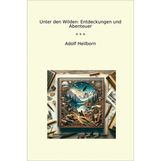 Book cover Unter den Wilden: Entdeckungen und Abenteuer