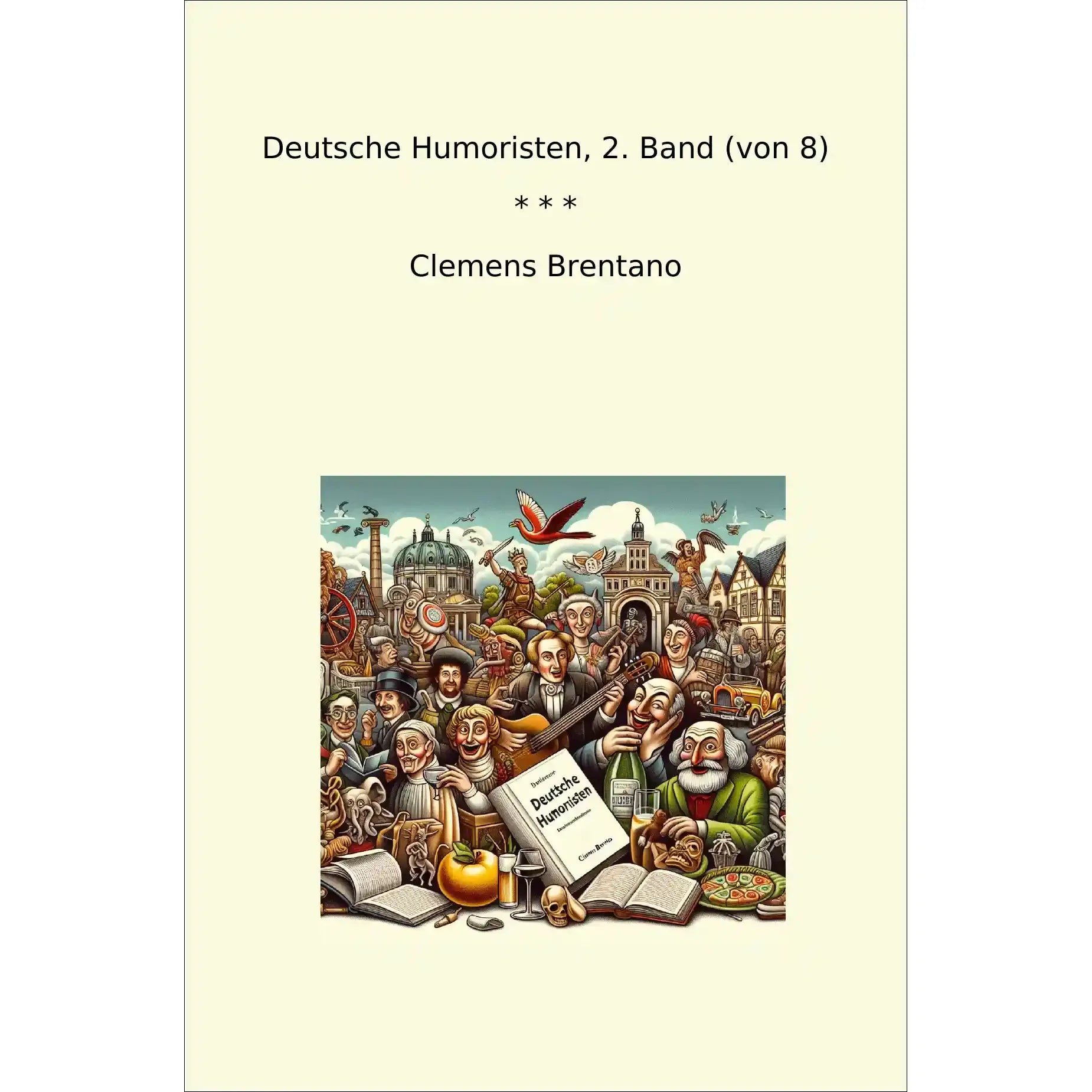 Book cover Deutsche Humoristen, 2. Band (von 8)