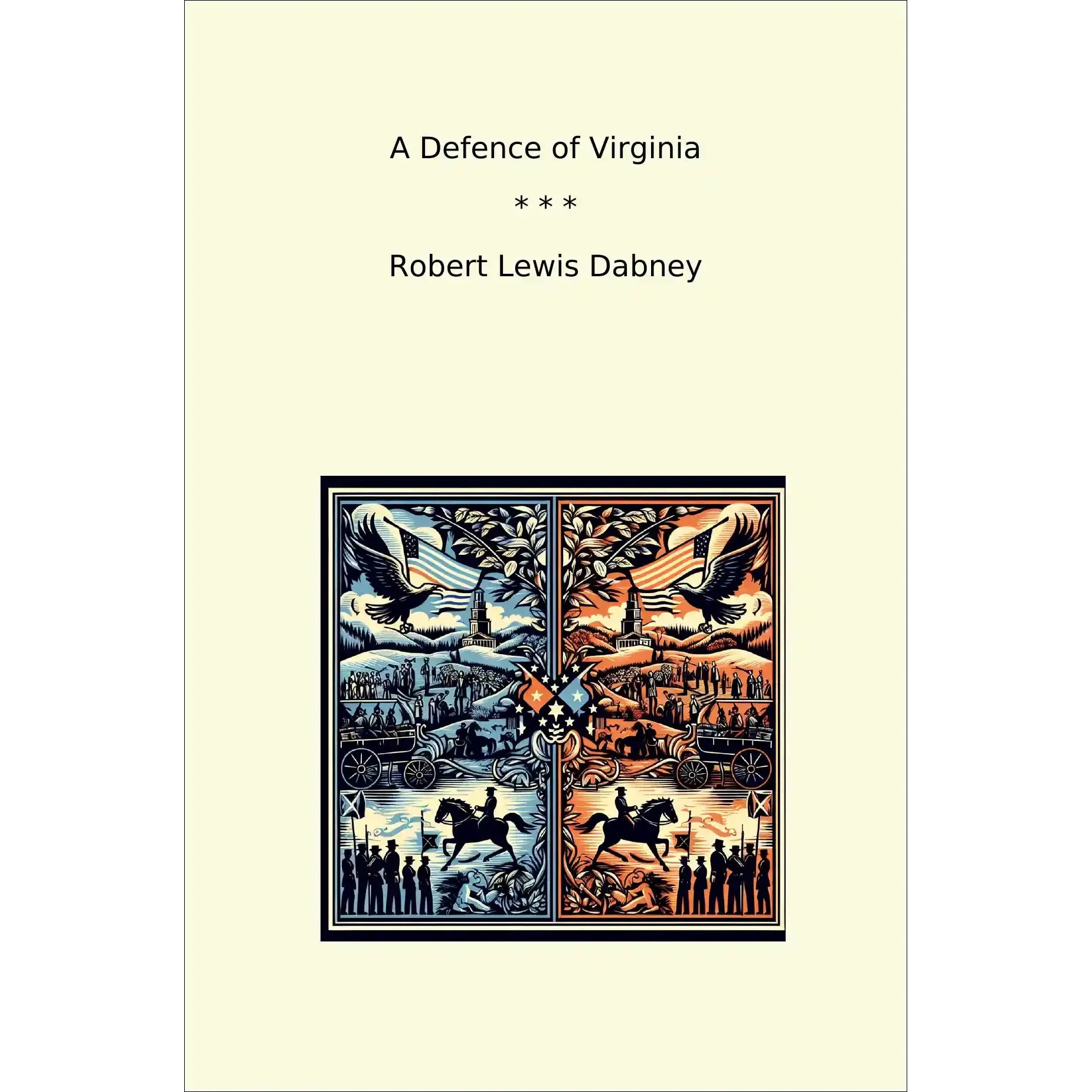 Book cover A Defence of Virginia