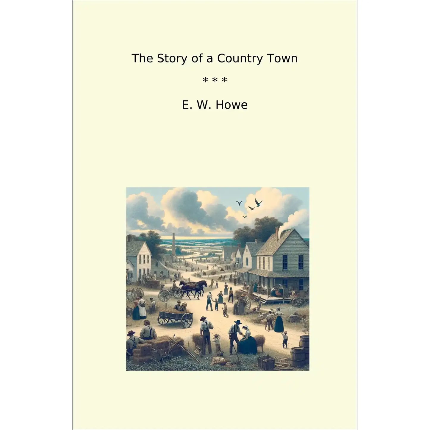 Book cover The Story of a Country Town