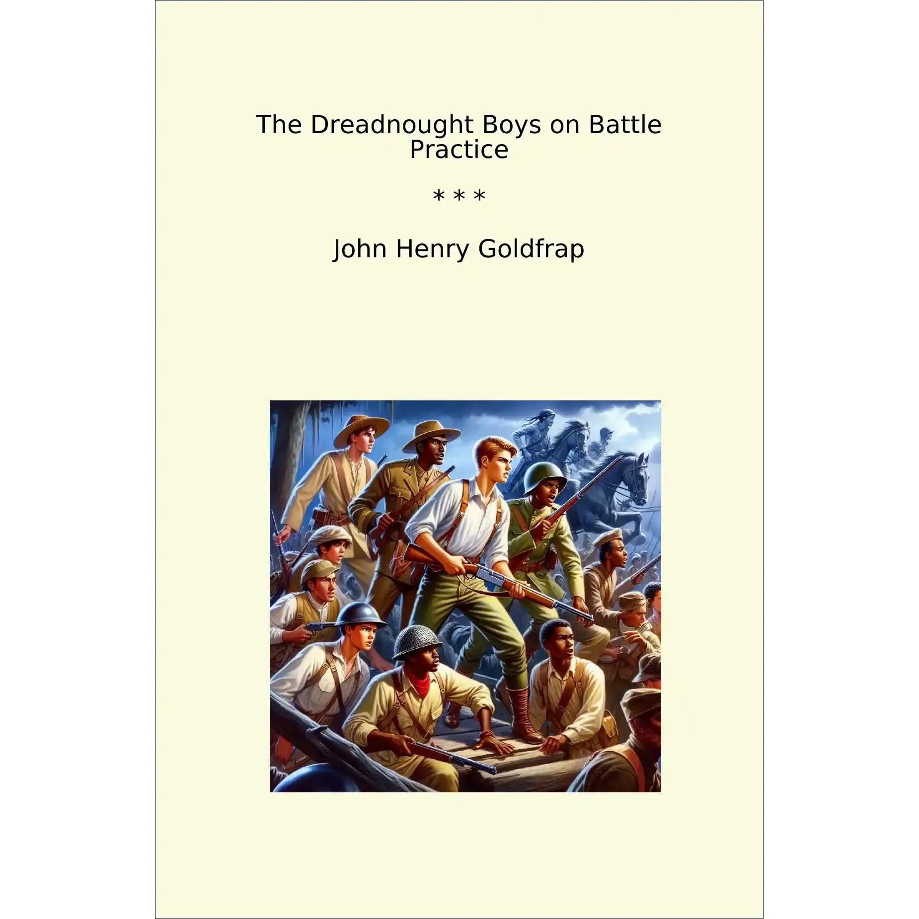 Book cover The Dreadnought Boys on Battle Practice