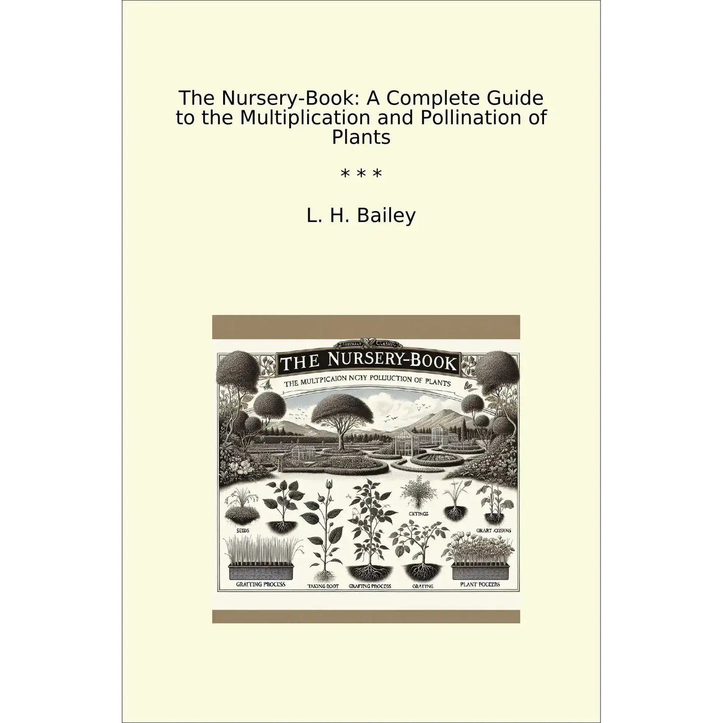 Book cover The Nursery-Book: A Complete Guide to the Multiplication and Pollination of Plants