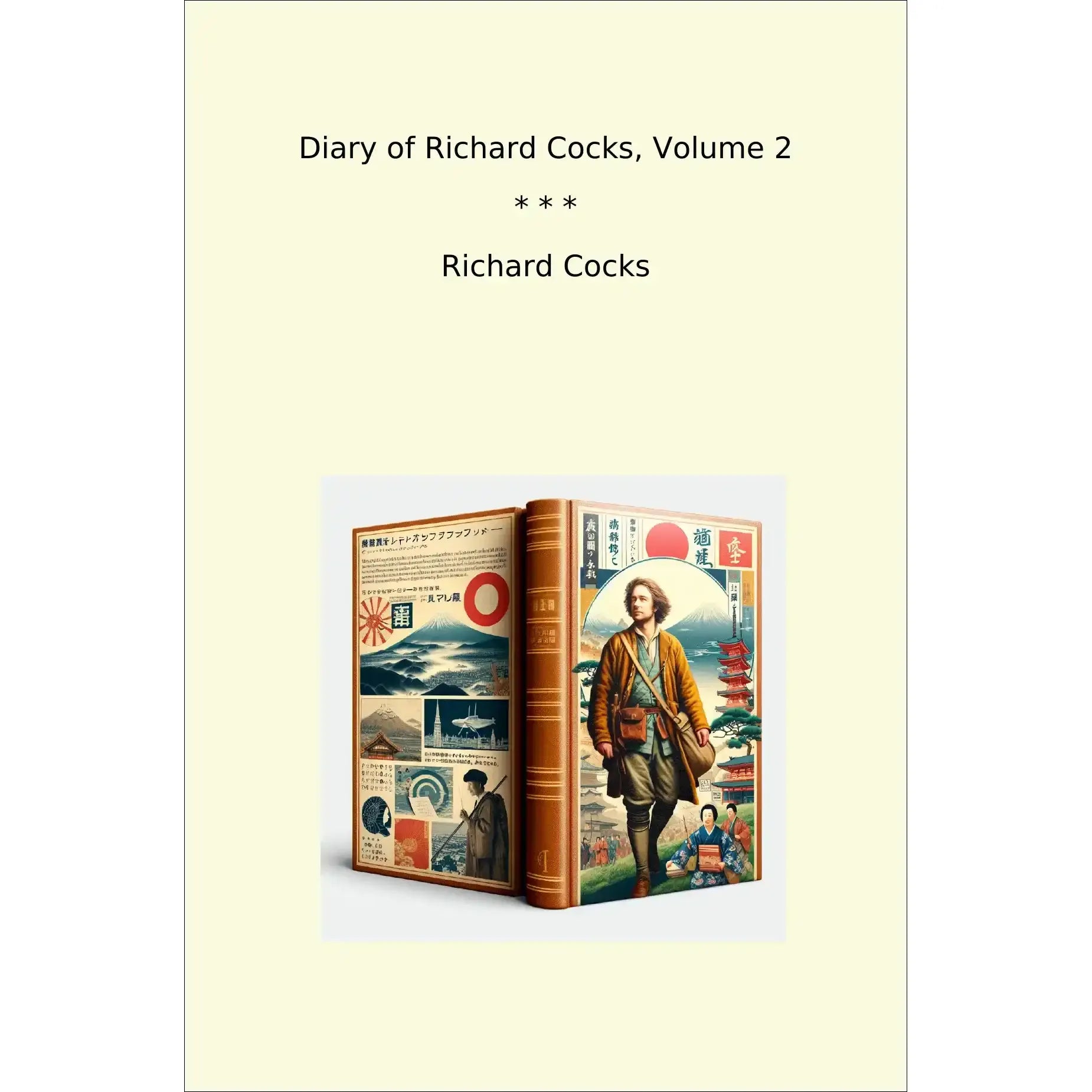 Book cover Diary of Richard Cocks, Volume 2