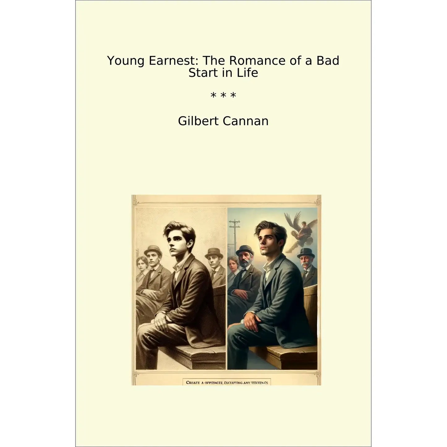 Book cover Young Earnest: The Romance of a Bad Start in Life