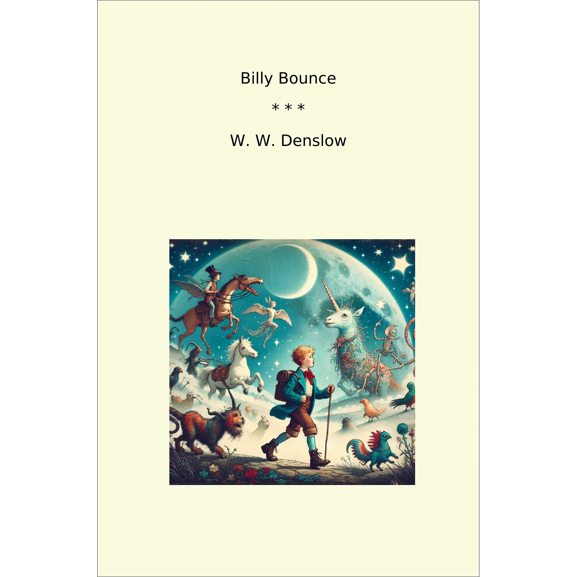 Book cover Billy Bounce