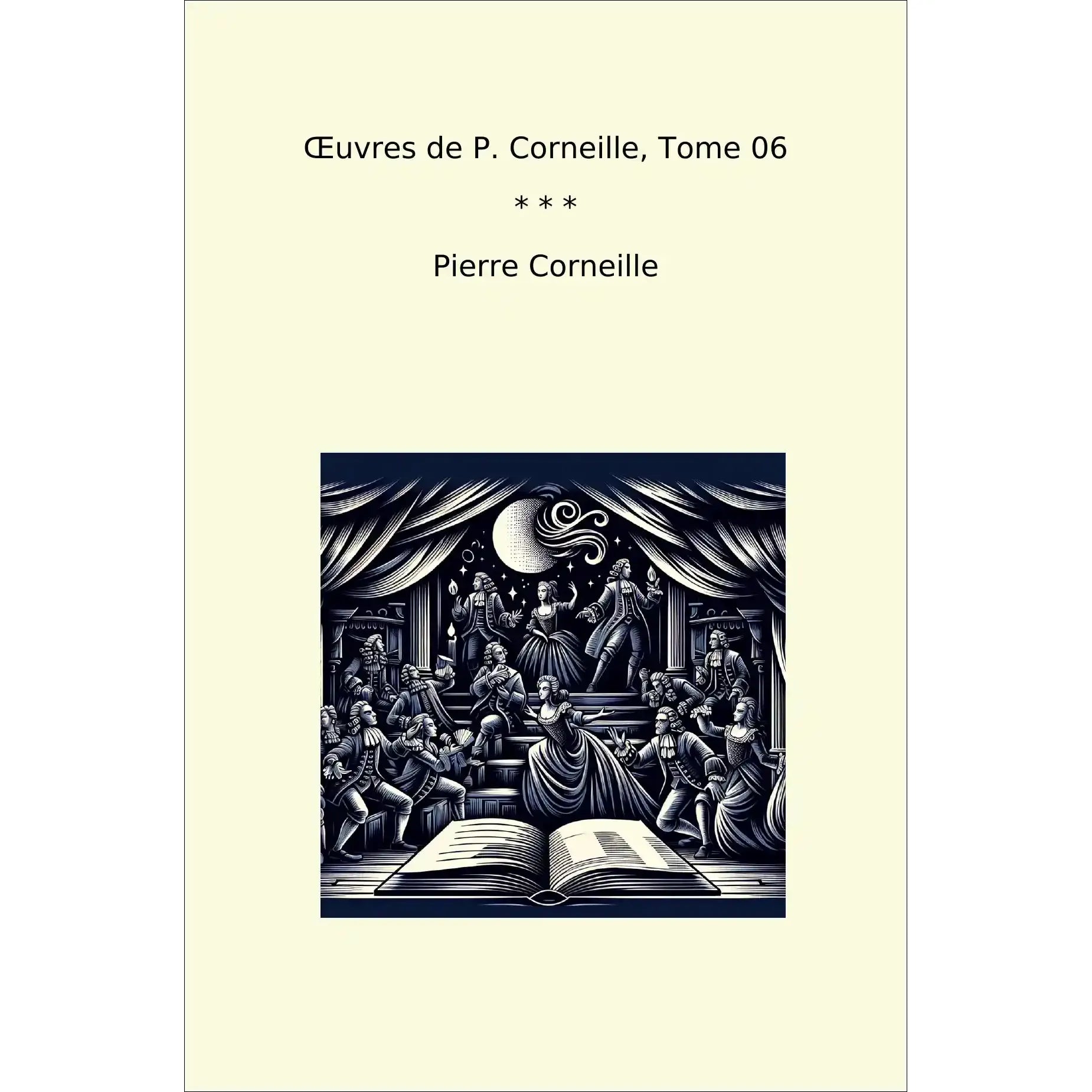 Book cover Œuvres de P. Corneille, Tome 06