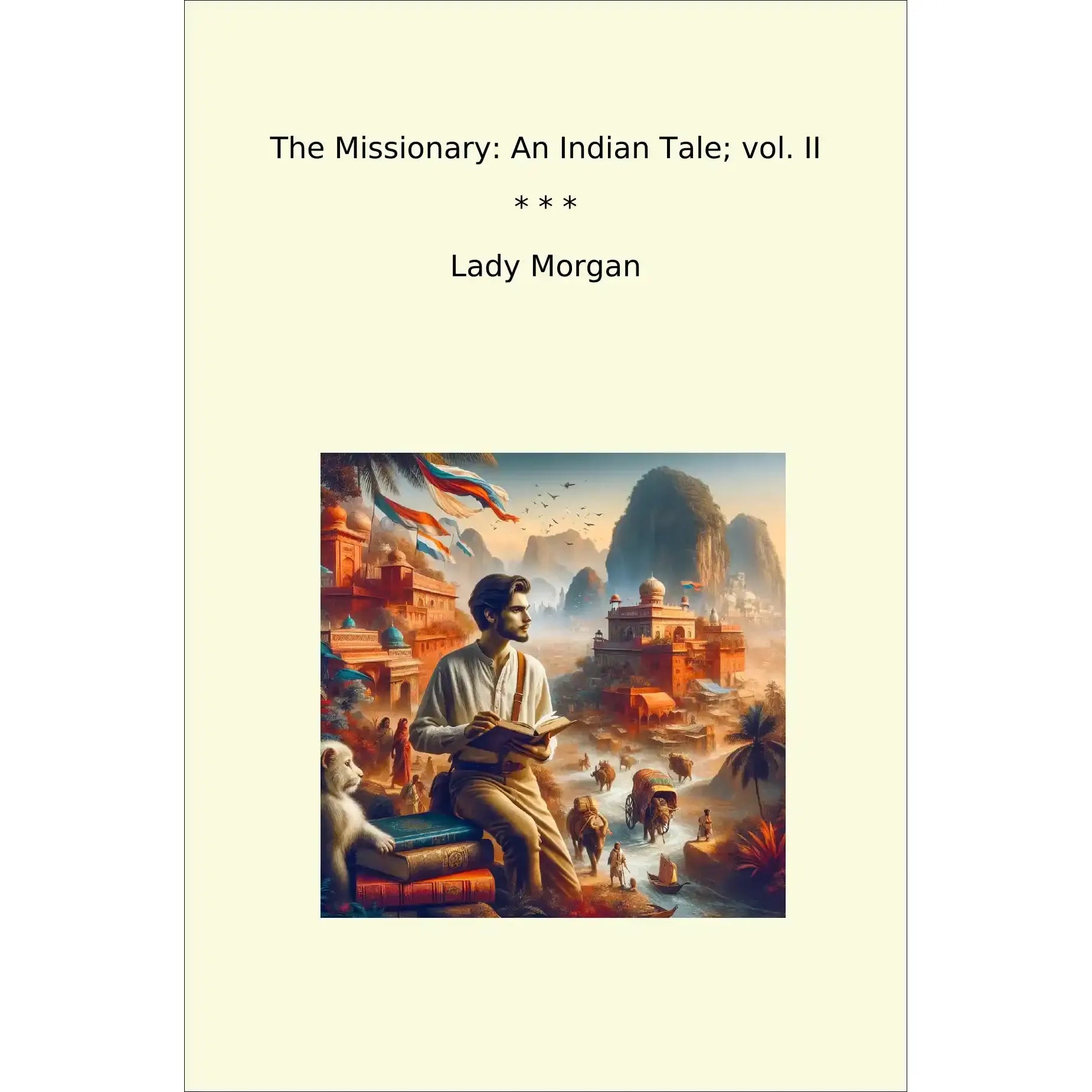 Book cover The Missionary: An Indian Tale; vol. II