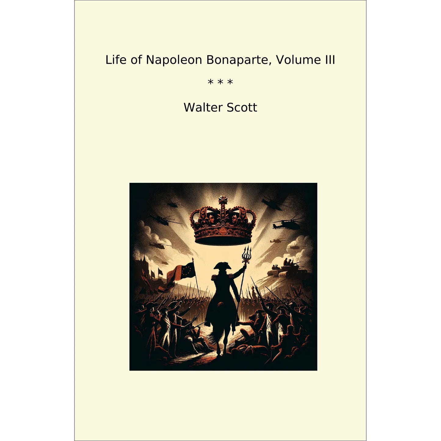 Book cover Life of Napoleon Bonaparte, Volume III