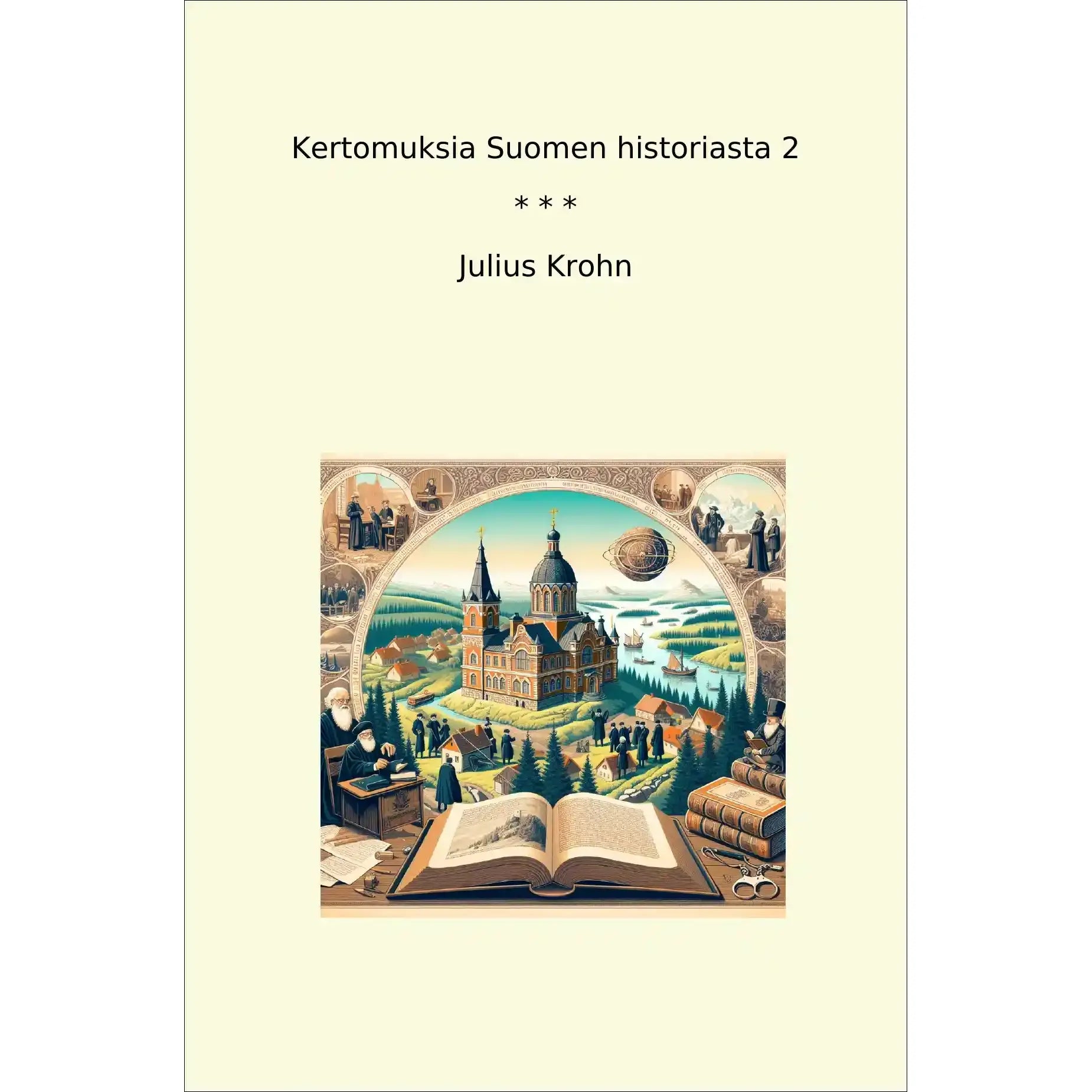 Book cover Kertomuksia Suomen historiasta 2