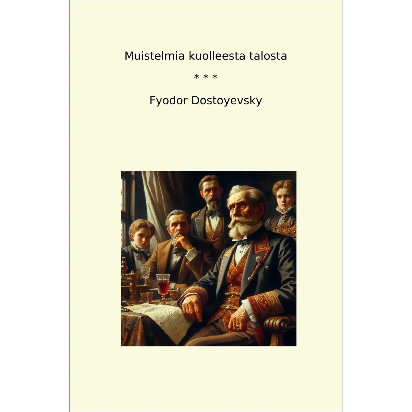 Book cover Muistelmia kuolleesta talosta