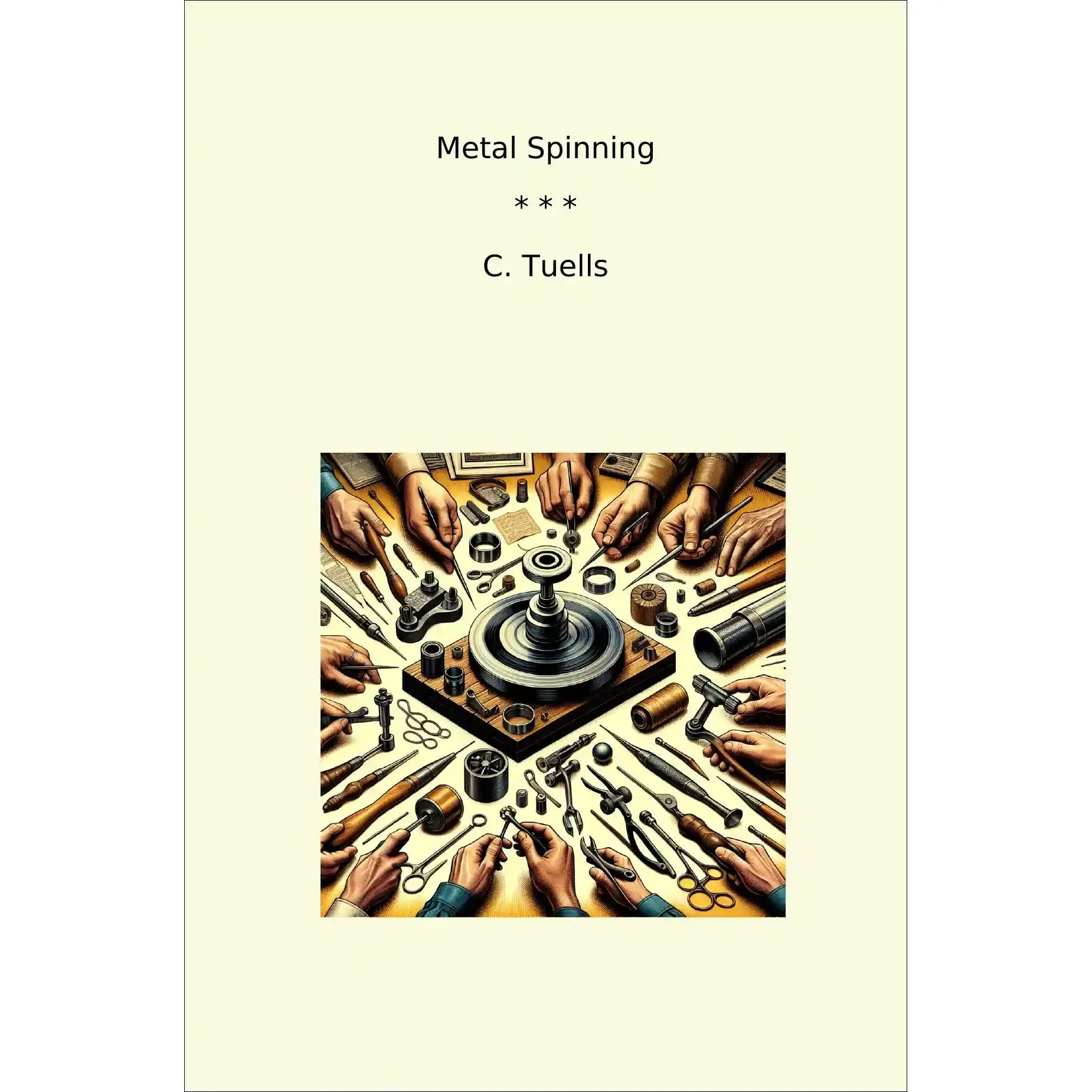 Book cover Metal Spinning