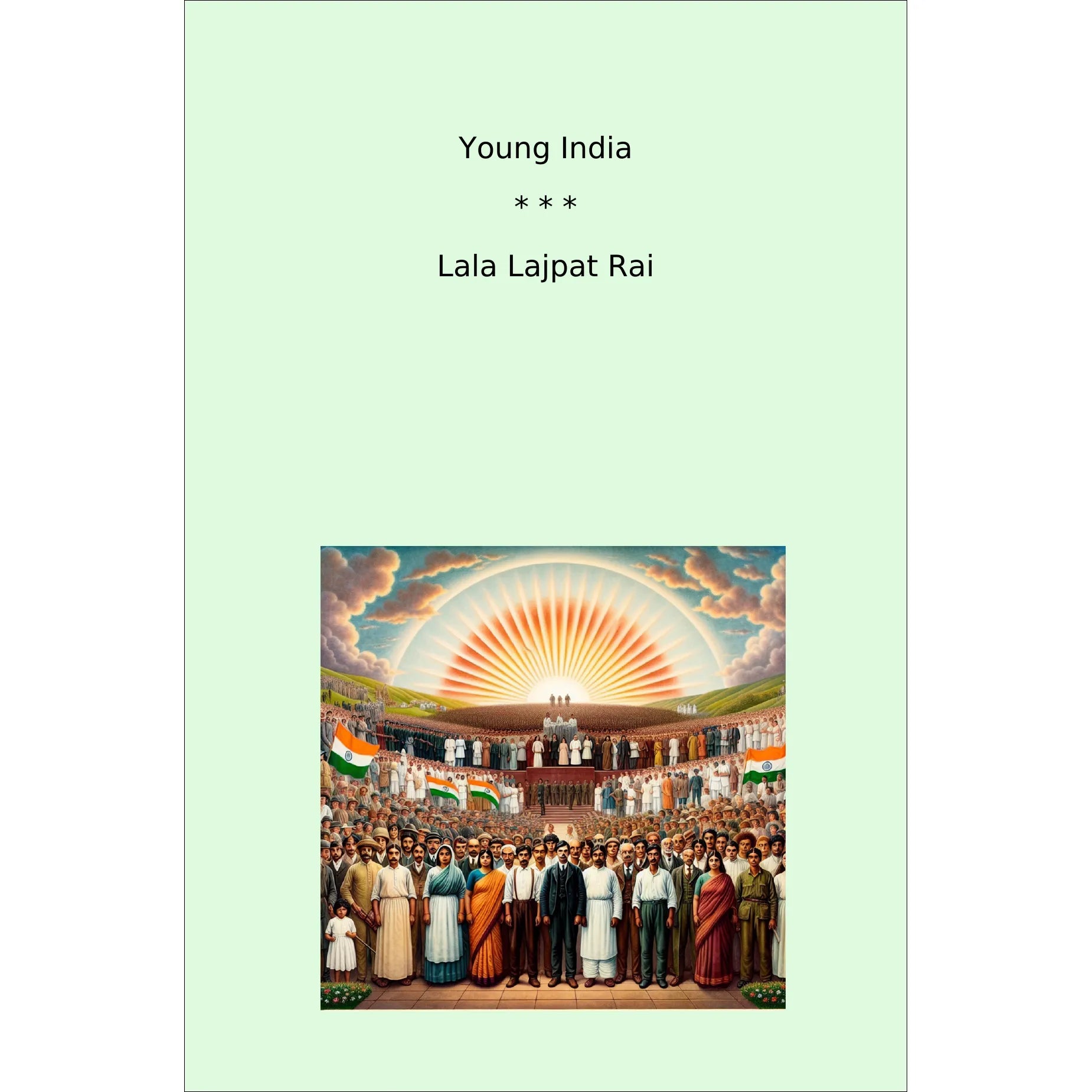 Book cover Young India