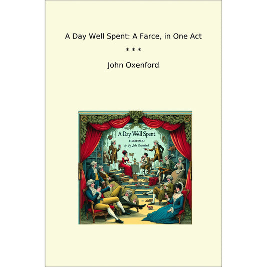 Book cover A Day Well Spent: A Farce, in One Act