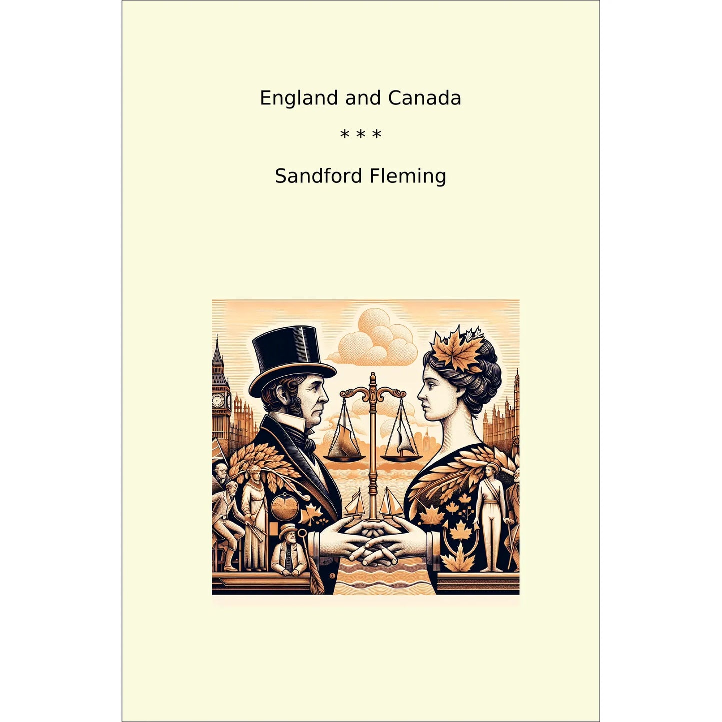 Book cover England and Canada