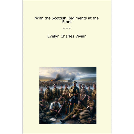 Book cover With the Scottish Regiments at the Front