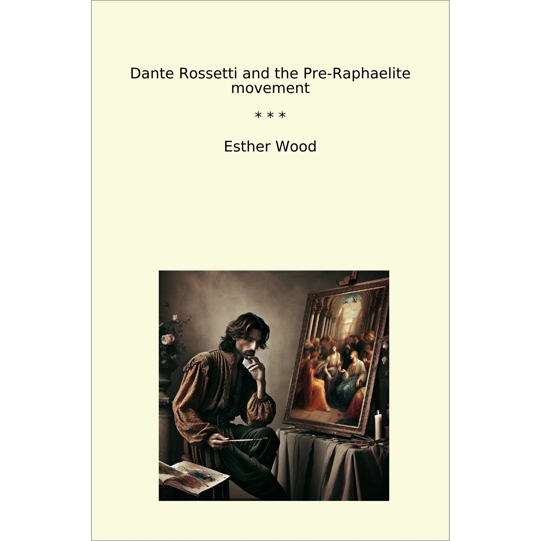 Book cover Dante Rossetti and the Pre-Raphaelite movement