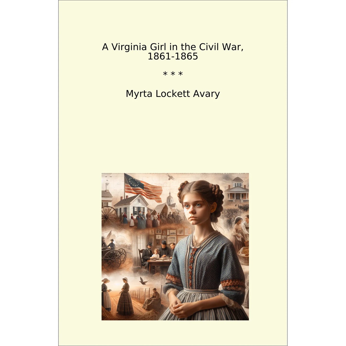 Book cover A Virginia Girl in the Civil War, 1861-1865