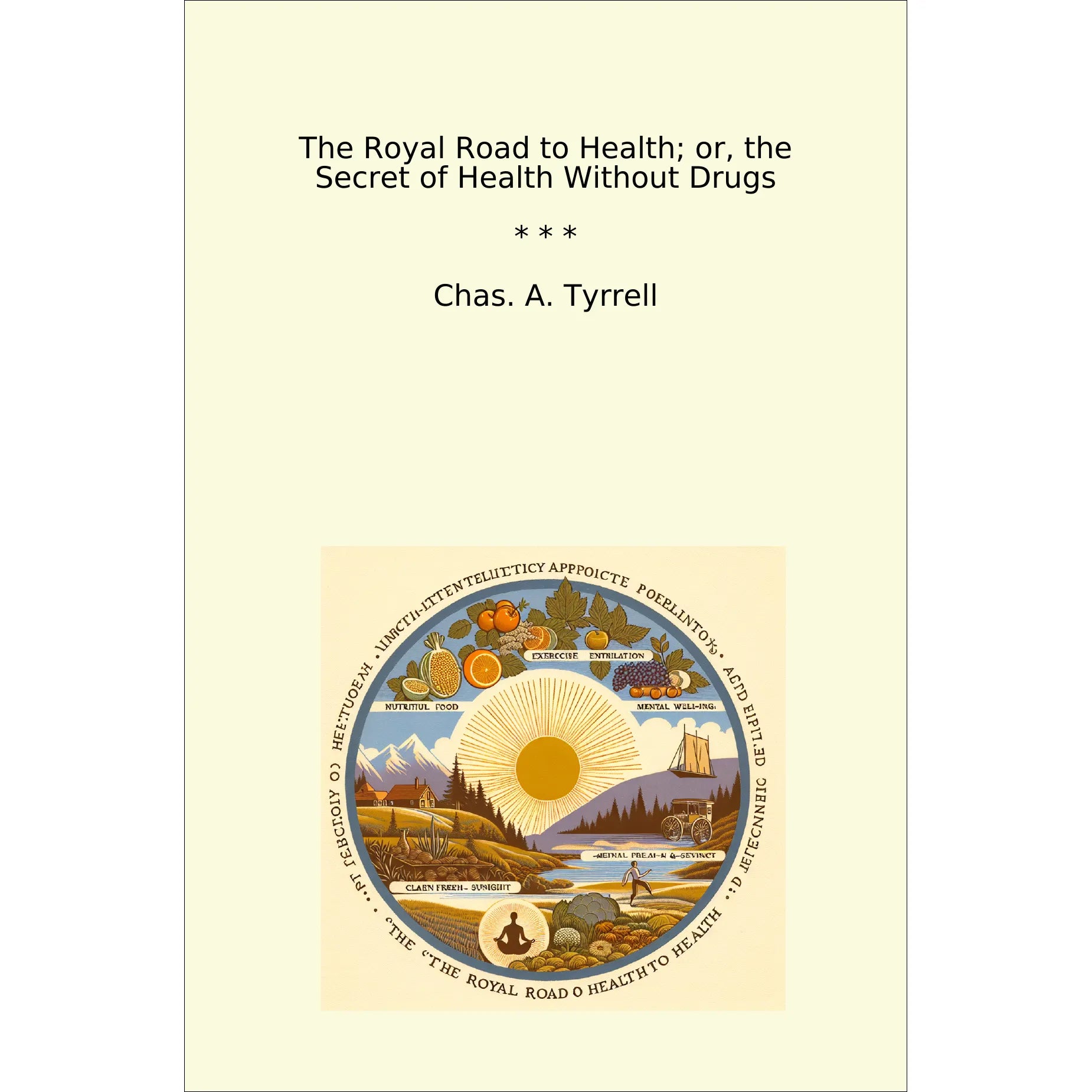 Book cover The Royal Road to Health; or, the Secret of Health Without Drugs