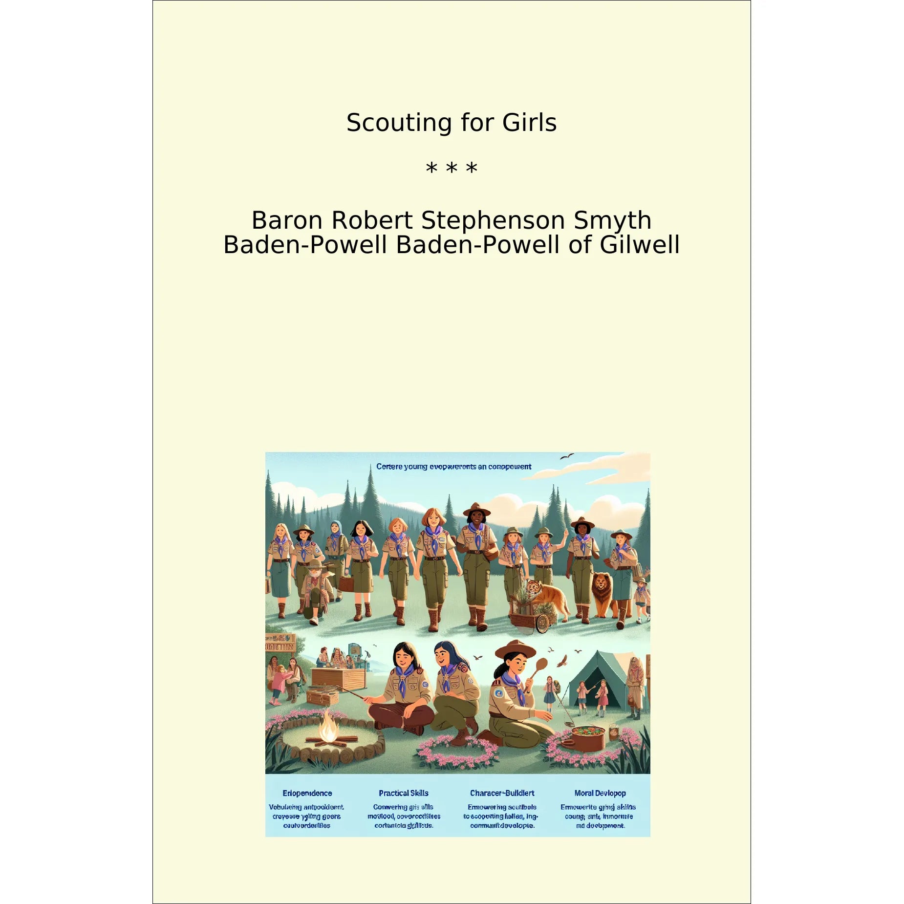 Book cover Scouting for Girls