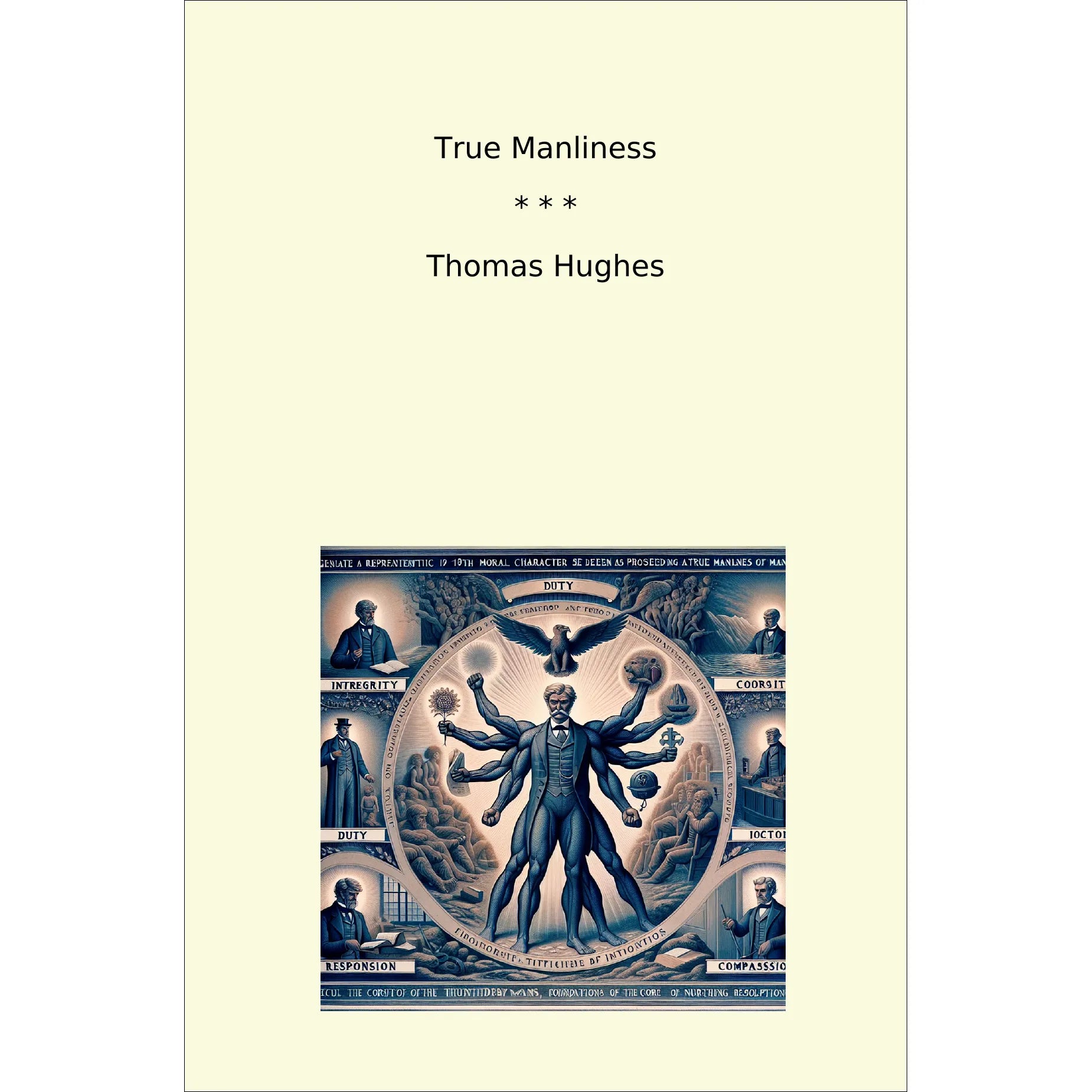 Book cover True Manliness
